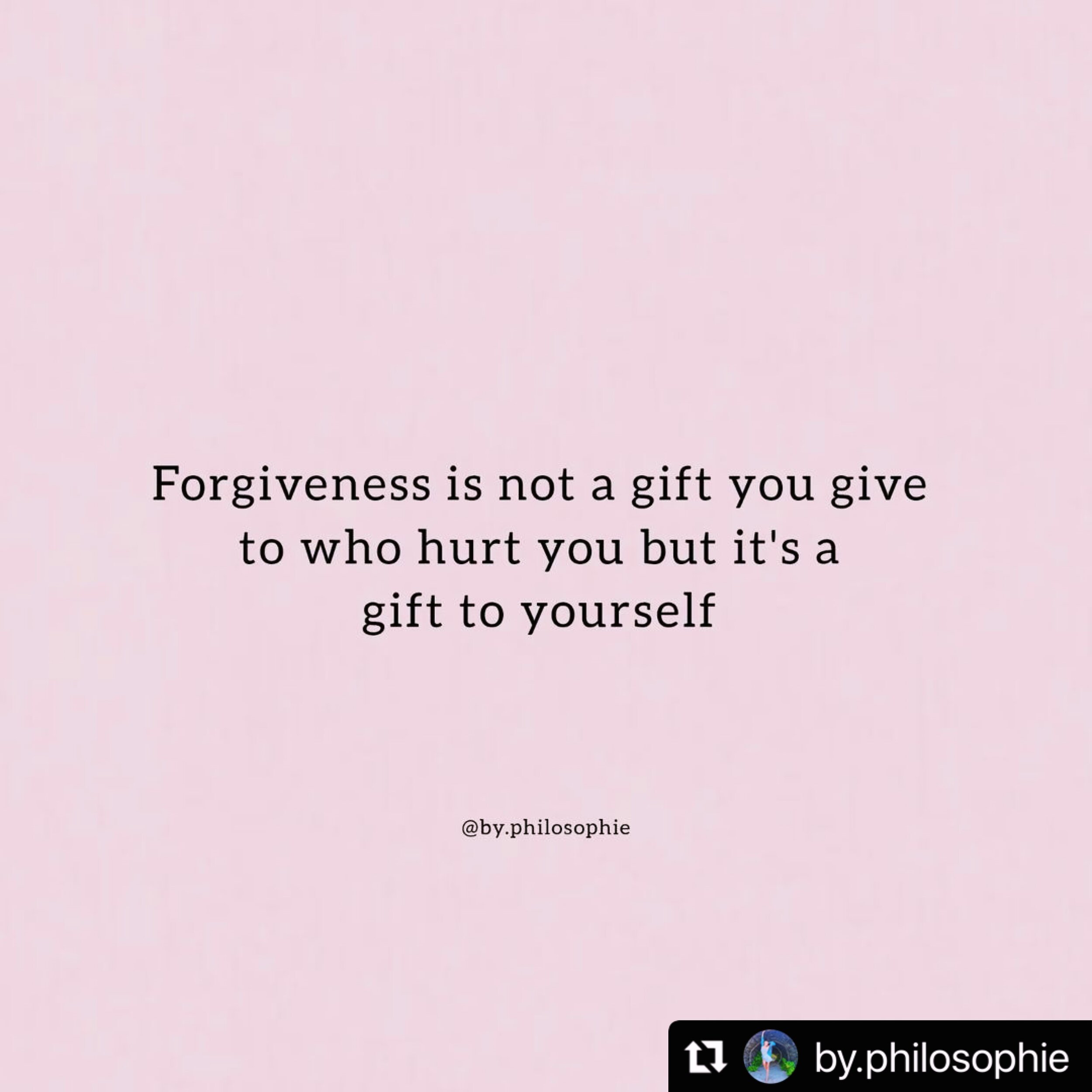 The best advice a therapist gave me on forgiveness was knowing when it&rsquo;s time to let go. Letting go, like forgiveness, doesn&rsquo;t mean the person isn&rsquo;t in your life anymore. It means you let go of the attachment you have to them, your 
