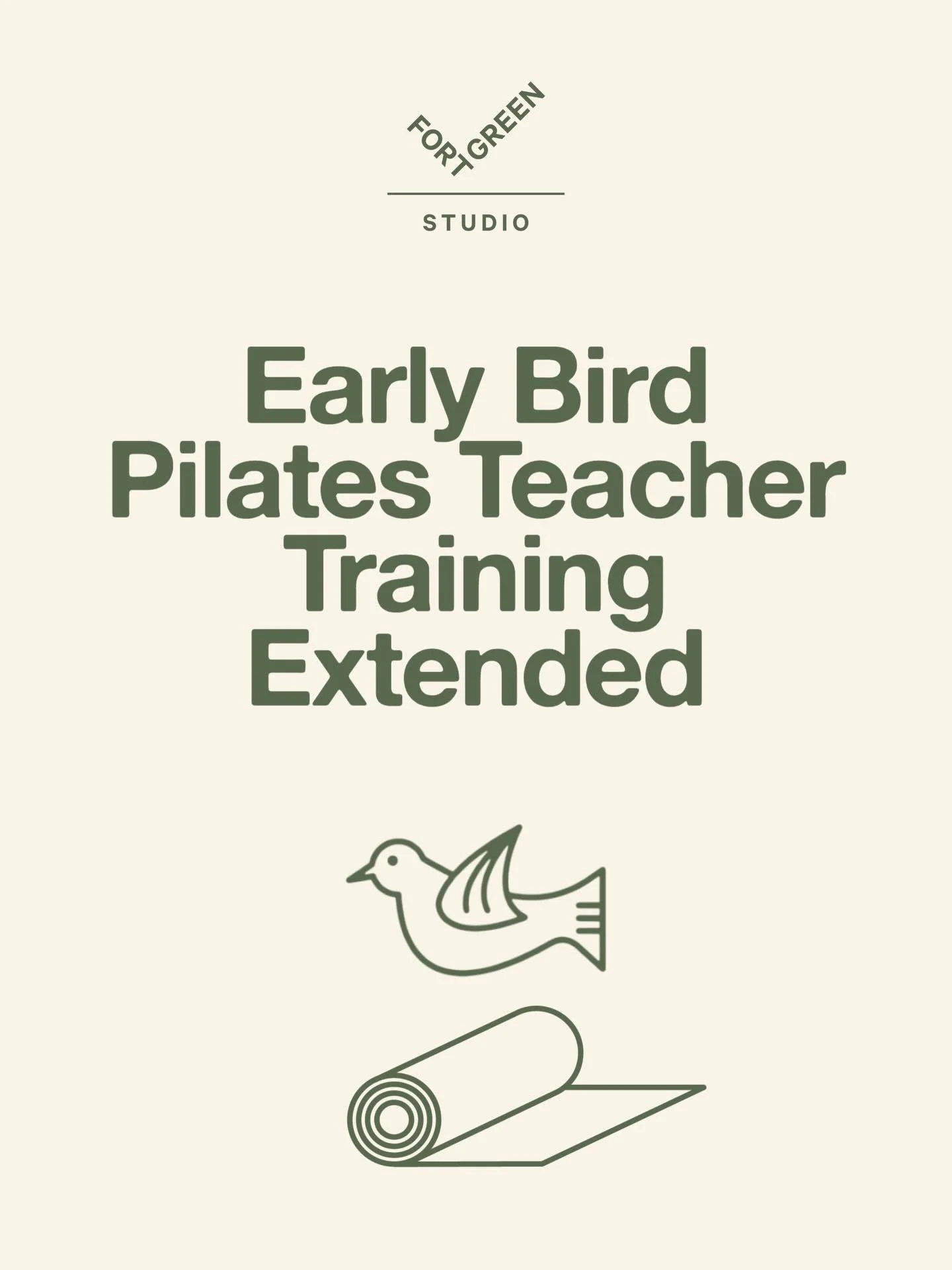 Okay fam we have extended this for 1 more month due to requests! Save $400 on our May course until the 1st March 2026. All the details are via the Pilates Training page on our website 🫶🏼