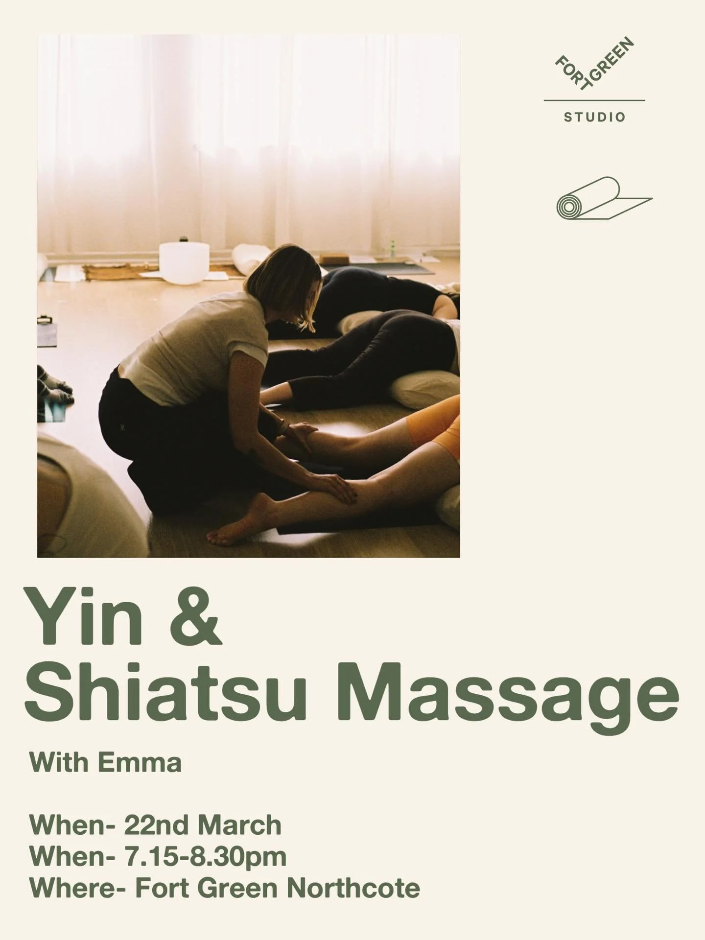 Join us next Sunday evening for a dreamy 90 minute session ☁️ 

When- Sunday 22nd March
Time- 7.15pm-8.45pm
Investment: $60 for members/ $75 drop in

Bookings via the events page on our website or under the workshops tab in our app. Limited spaces av