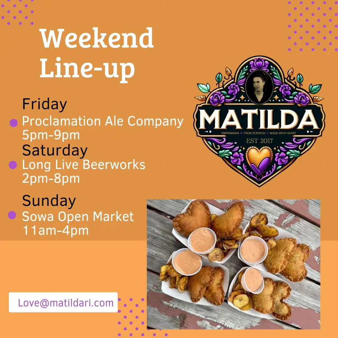 Get ready for a delicious weekend! Our heart-shaped empanadas will be available in RI and Boston. We're grateful to be serving in both locations &ndash; are you grabbing some?
