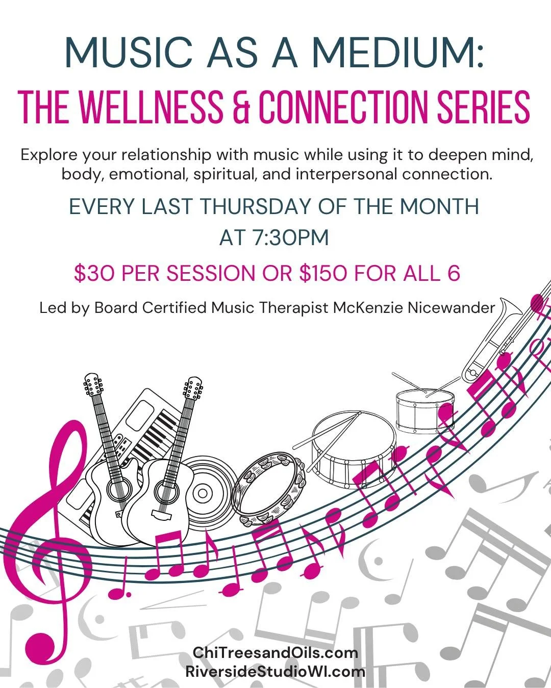 Music as a Medium: The Wellness and Connection Series