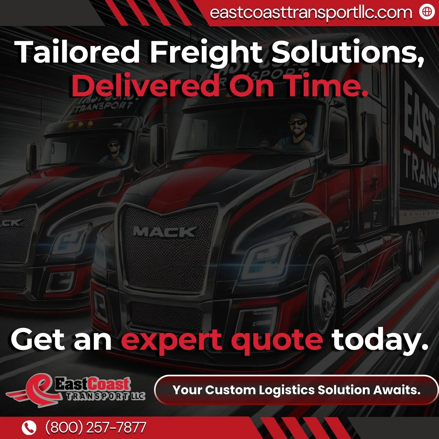 From Reefer to Flatbed, we&rsquo;ve got the perfect freight solution for your needs. 🚛Specialized freight services tailored just for you! Whether you&rsquo;re moving high-value items or time-sensitive cargo, trust our team to deliver with speed and 