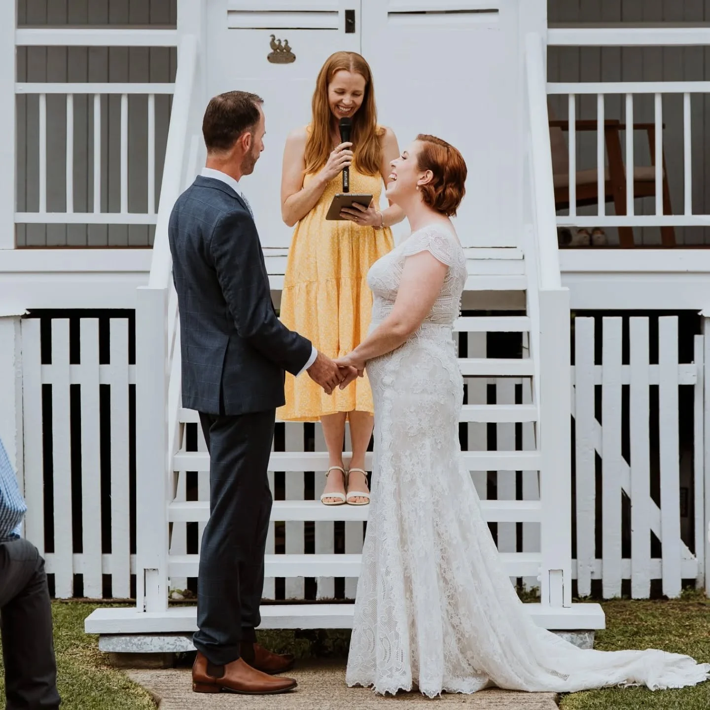 SAM ♡ MIKE

A sweet and intimate celebration at home, Sam and Mike&rsquo;s front-yard wedding was so special, captured beautifully by @terrihanlonphotography (the last pic is one of my faves!).

It was the perfect balance, relaxed and so, so happy, w