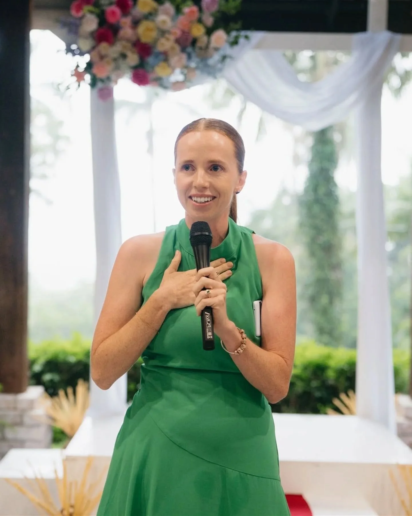 Wearing lots of hats &mdash; and loving every single one 🐝💛

From passionately presenting your love story, making sure everything is running smoothly in the background (even mopping the floor in torrential rain!), coordinating with your vendors, sh