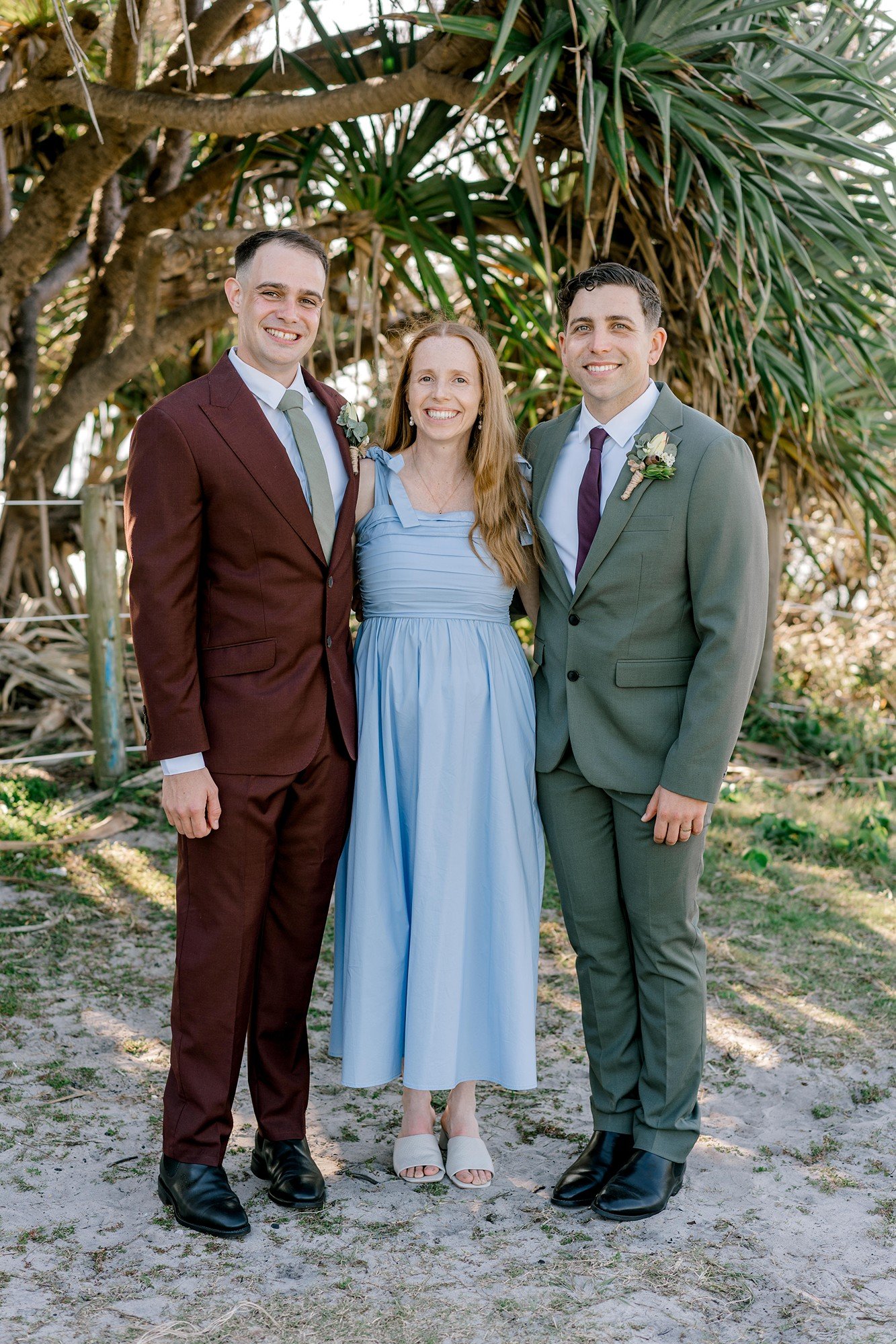 Ellen Carey Marriage Celebrant | Northern Rivers and Tweed Coast | Ceremony for Meric and Sheamus at Hastings Point