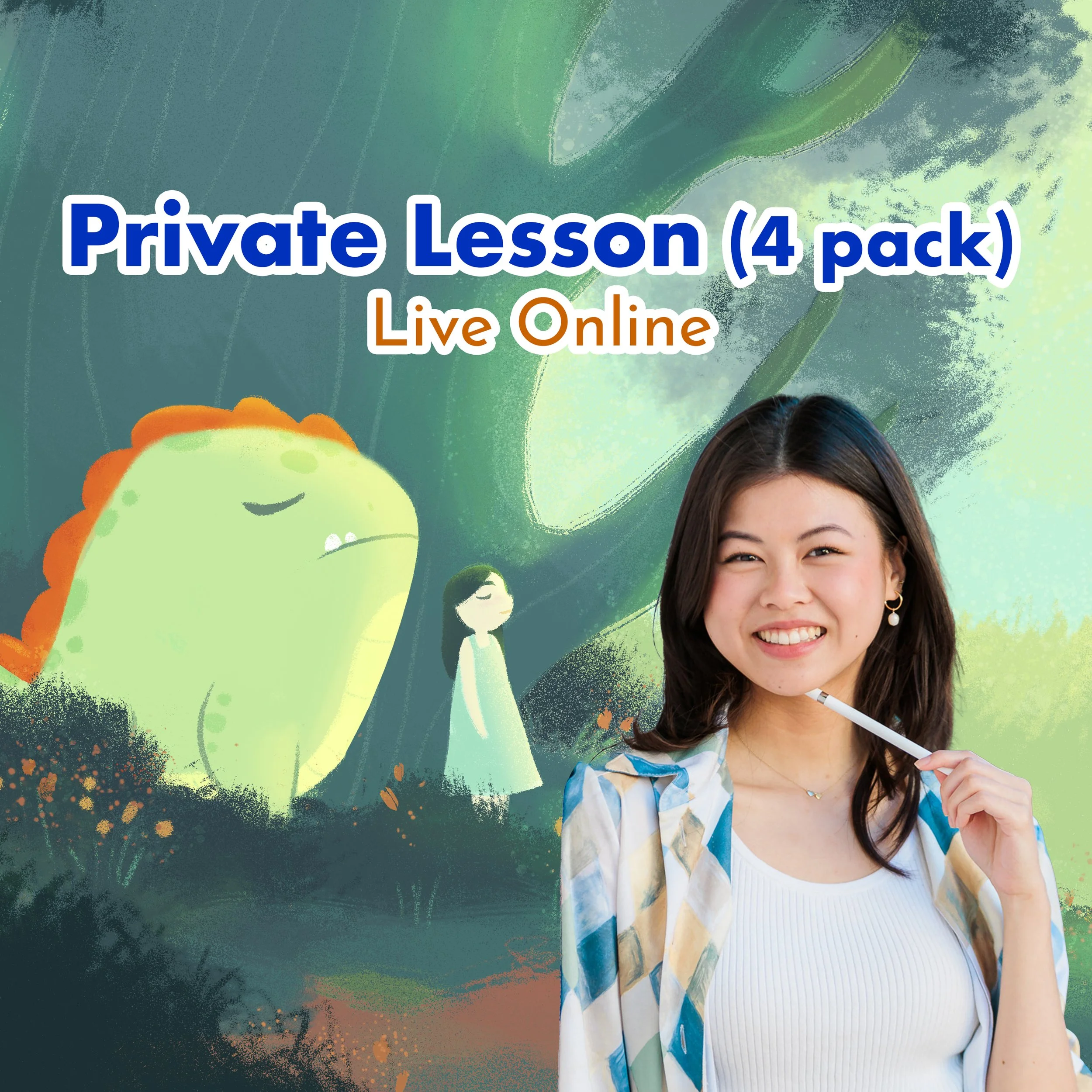 Private Digital Art Lesson (Pack of 4) — adrianetsai
