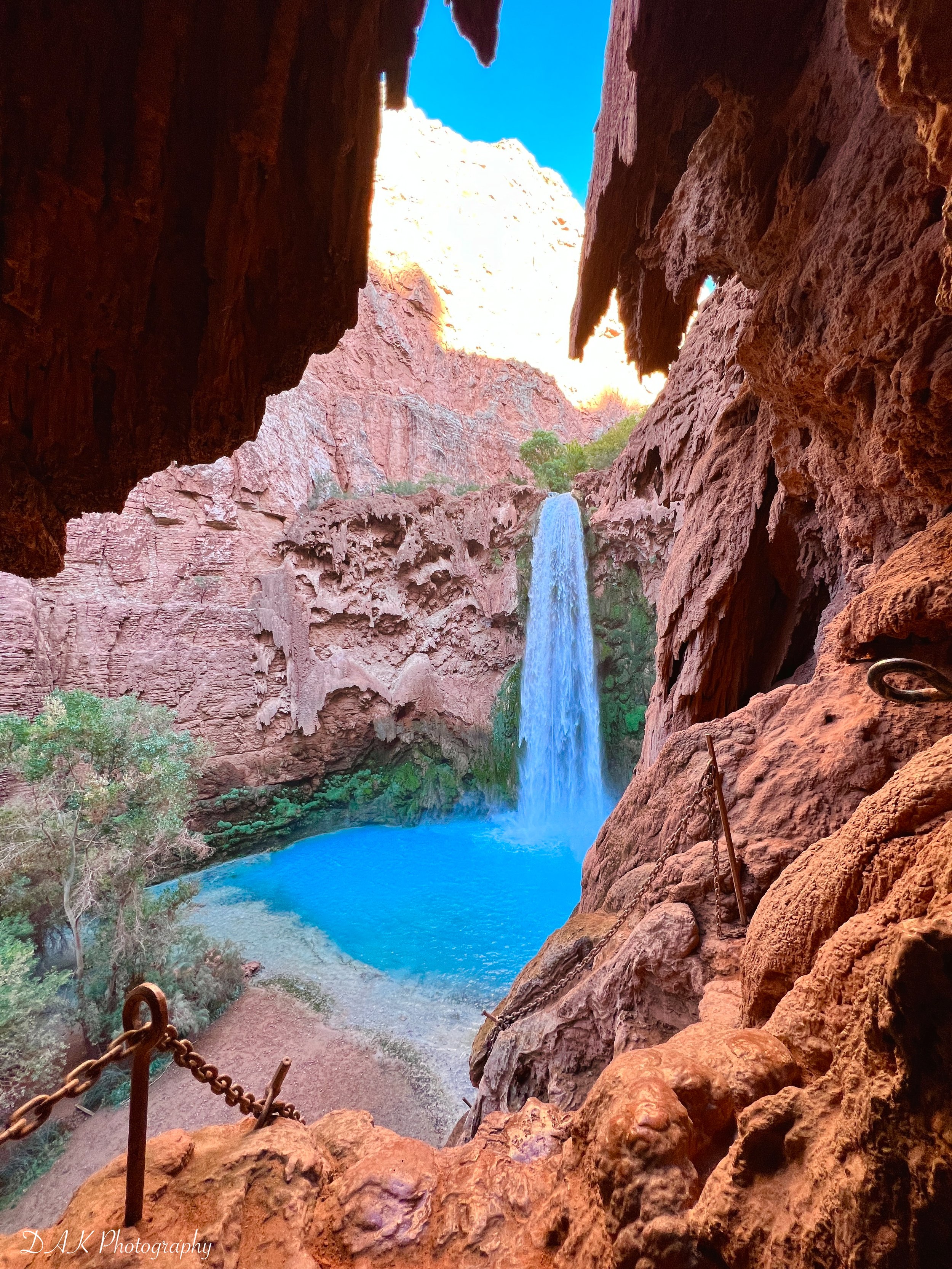 Mooney Falls - Havasupai, AZ