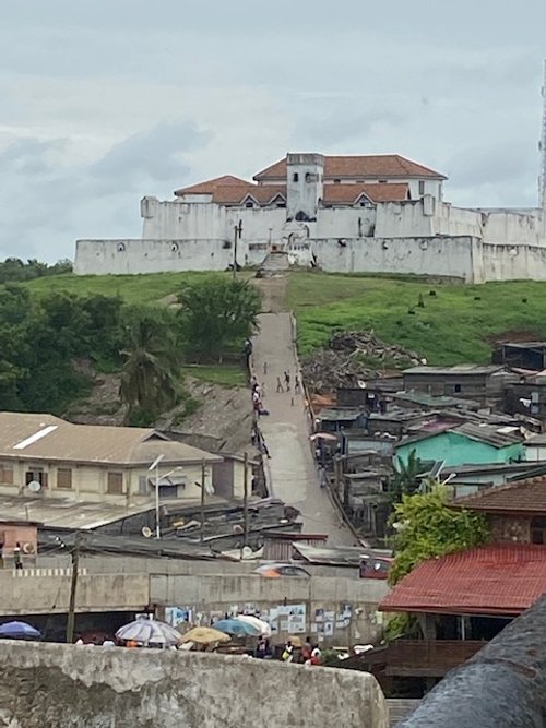 Another view of Elmina Castle