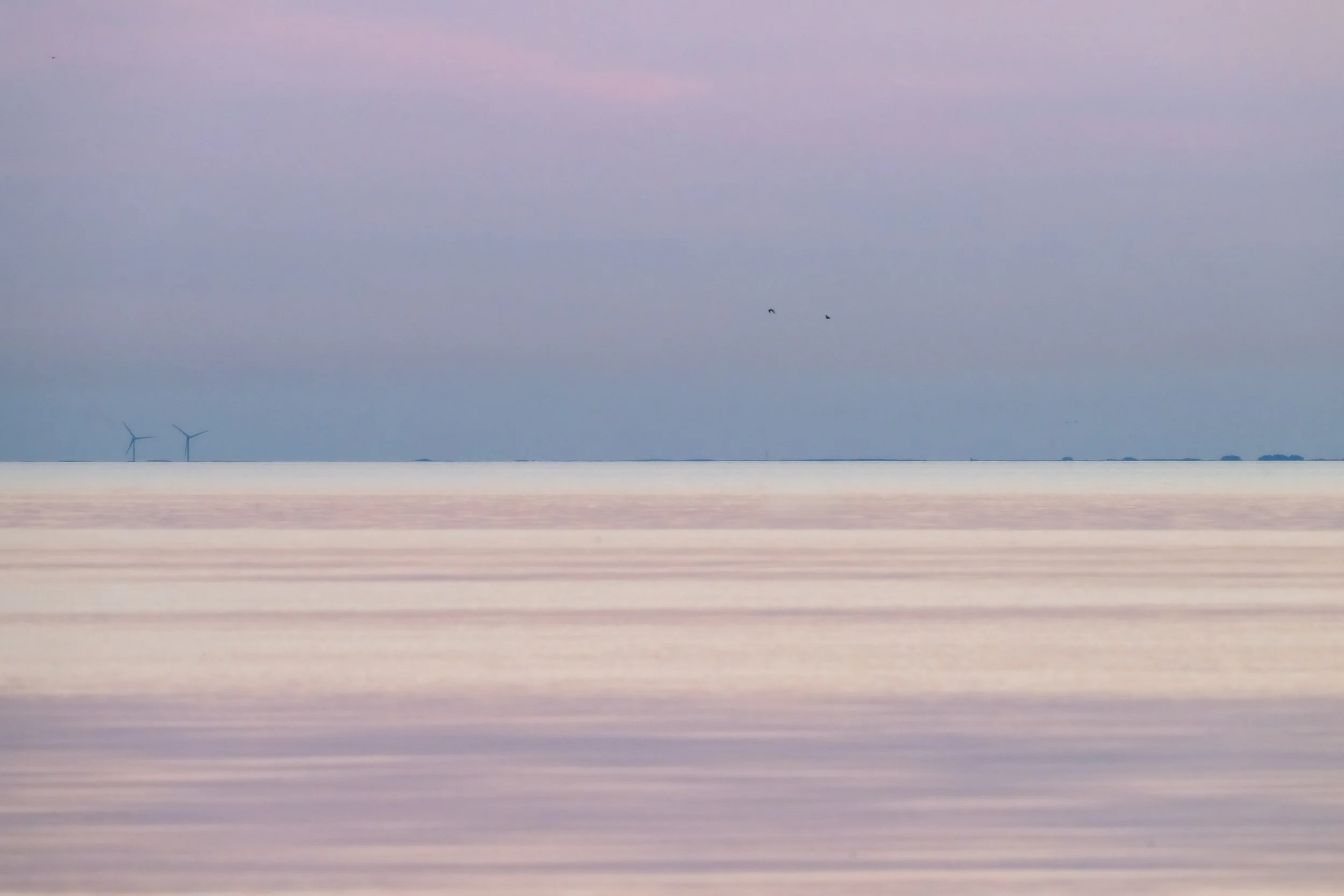 Sunset at Markermeer