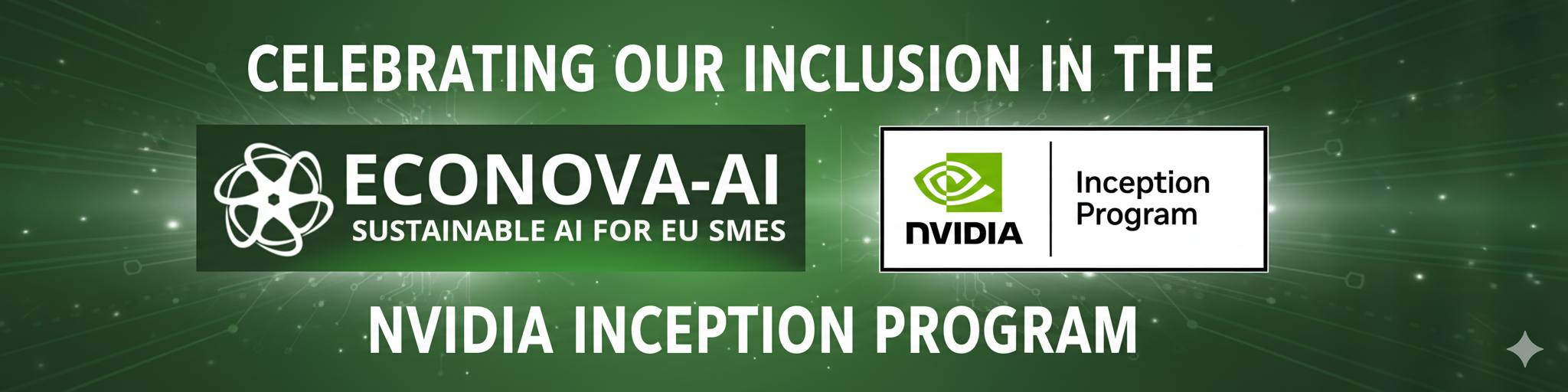 ECONOVA-AI selected for the NVIDIA Inception Program