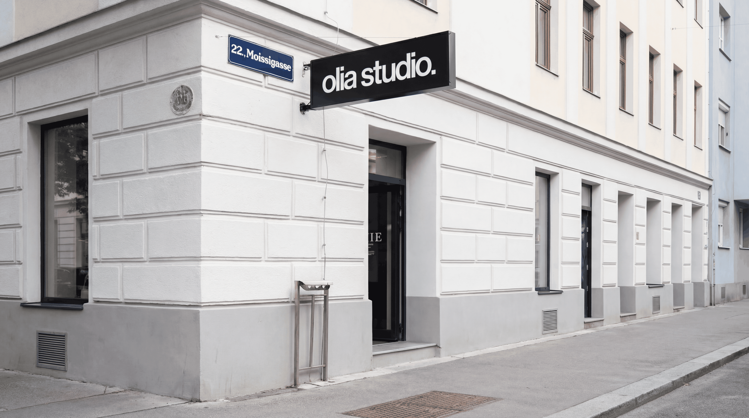 ein foto vom studio zur Vermietung von außen