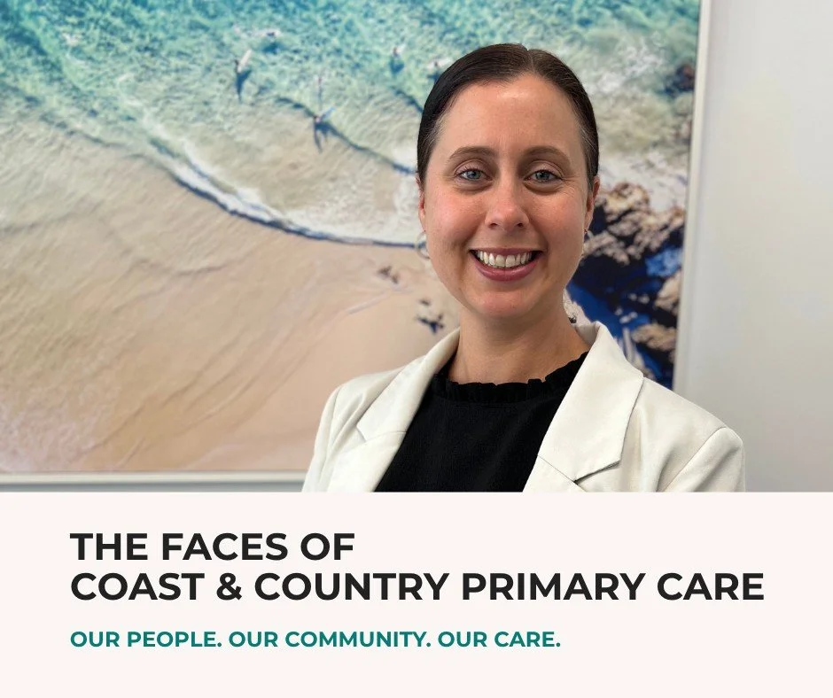 Faces of Coast &amp; Country Primary Care - Meet Janelle!
People &amp; Culture Team

&ldquo;I have been working at CCPC for just over 2 years now in the People &amp; Culture team. Although my role can be predominantly behind the scenes, I love workin