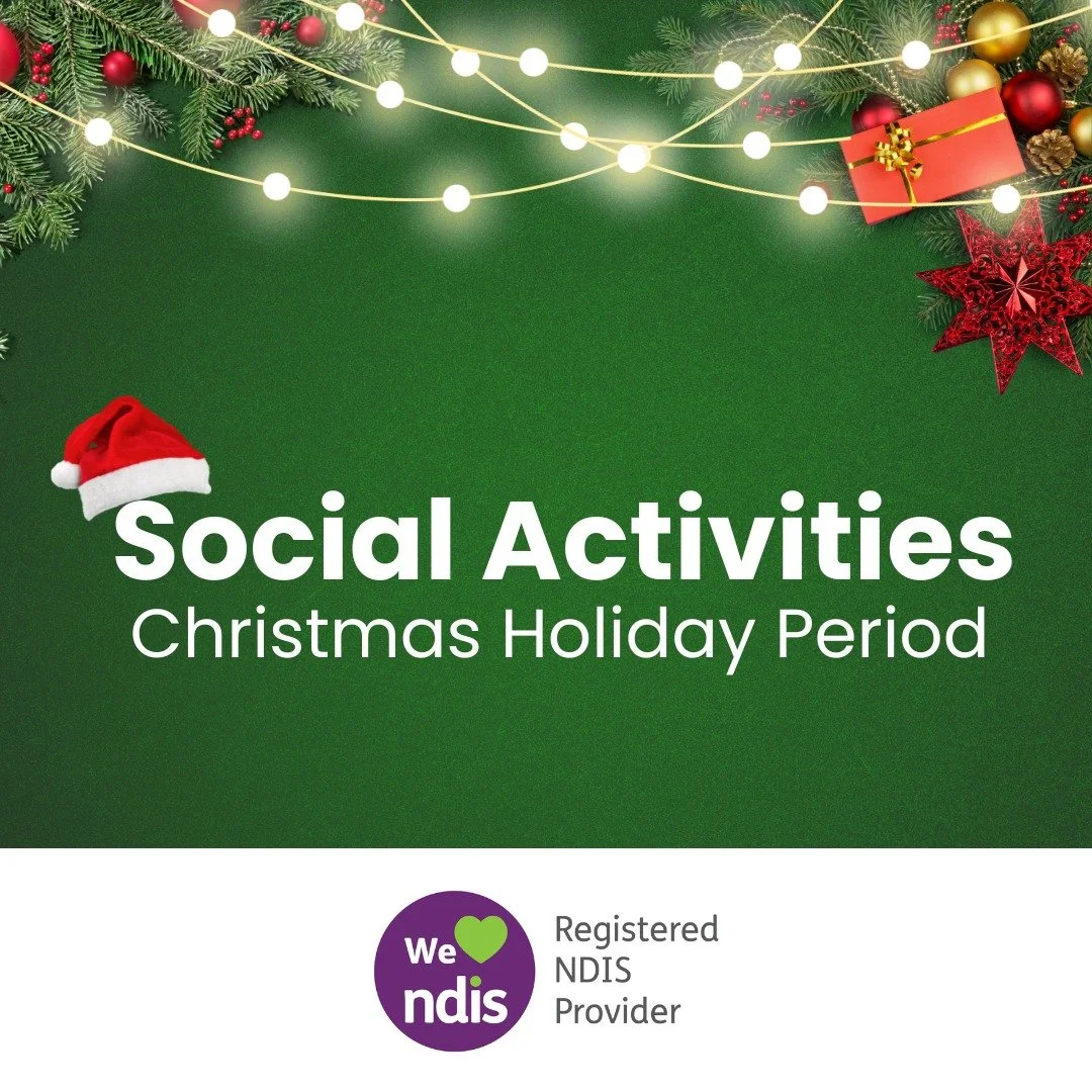 NDIS Community Christmas &amp; New Year Events ✨🎆

Join us for two fun, inclusive events this festive season &mdash; all NDIS participants are welcome!

🔥 Christmas Day Community BBQ
📅 When: 25th December 2025
⏰ Time: 10:00am &ndash; 2:00pm
📍 Whe