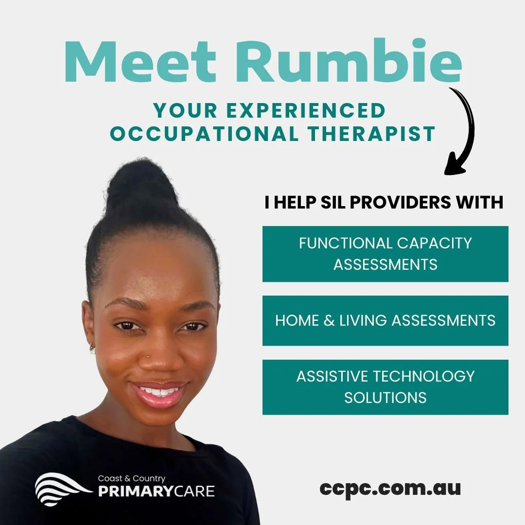 Supporting SIL Participants has never been easier | Meet Rumbie, an experienced Occupational Therapist helping SIL providers:

✅ Maximise participant independence
✅ Improve safety in SIL homes
✅ Provide practical, evidence-based recommendations

SERV
