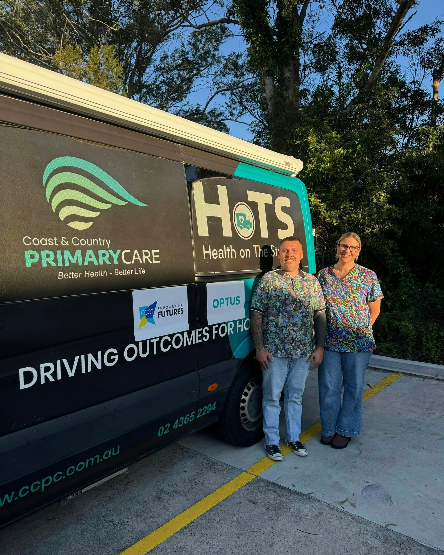 On the move! 

We are proud to show off our platinum sponsor logos on the van 😀 

As it travels across the Coast visiting local parks, shopping centres and community spaces, the van is helping show the support that makes our work possible.

Thank yo