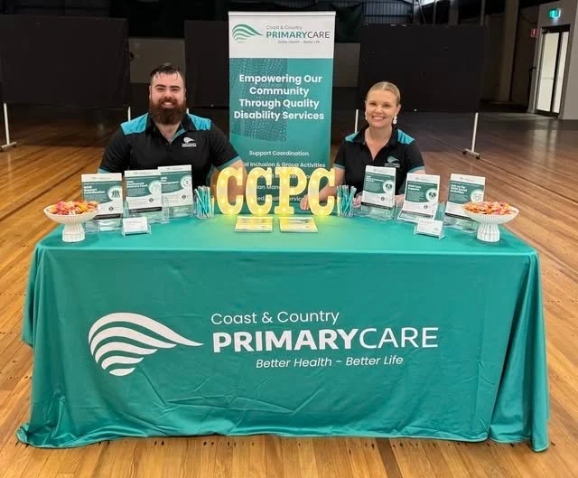 Come along and visit Angie &amp; Connor tomorrow at the Blue Sky Community Services Living Well Expo in Coffs Harbour, Wednesday 13 May!

This fantastic community event that focuses on improving health outcomes, wellbeing and social connection.

Whet