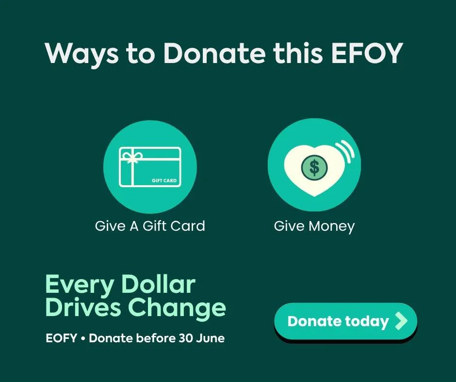 Looking for a meaningful way to give back this EOFY? 

There are many ways you can support Health on the Streets before 30 June and help make a difference for vulnerable people in our community.

Your support can help provide:
✔ Healthcare and outrea