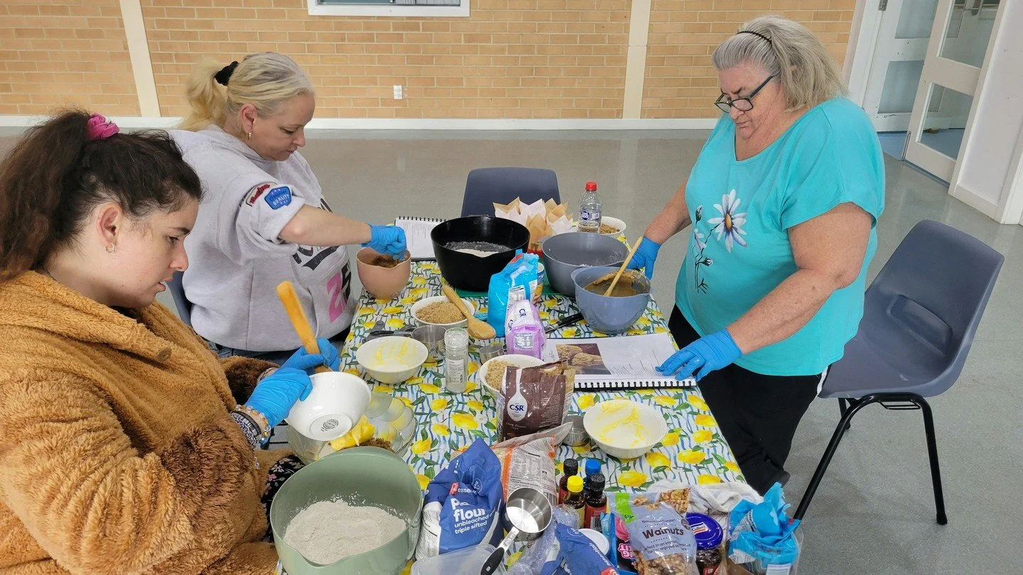 Fresh from the oven! 🧁🍎 

Our NDIS Social Activities group recently got busy in the kitchen baking delicious apple and cinnamon muffins. From measuring and mixing and of course, taste-testing, everyone had a fantastic time!

There&rsquo;s nothing q