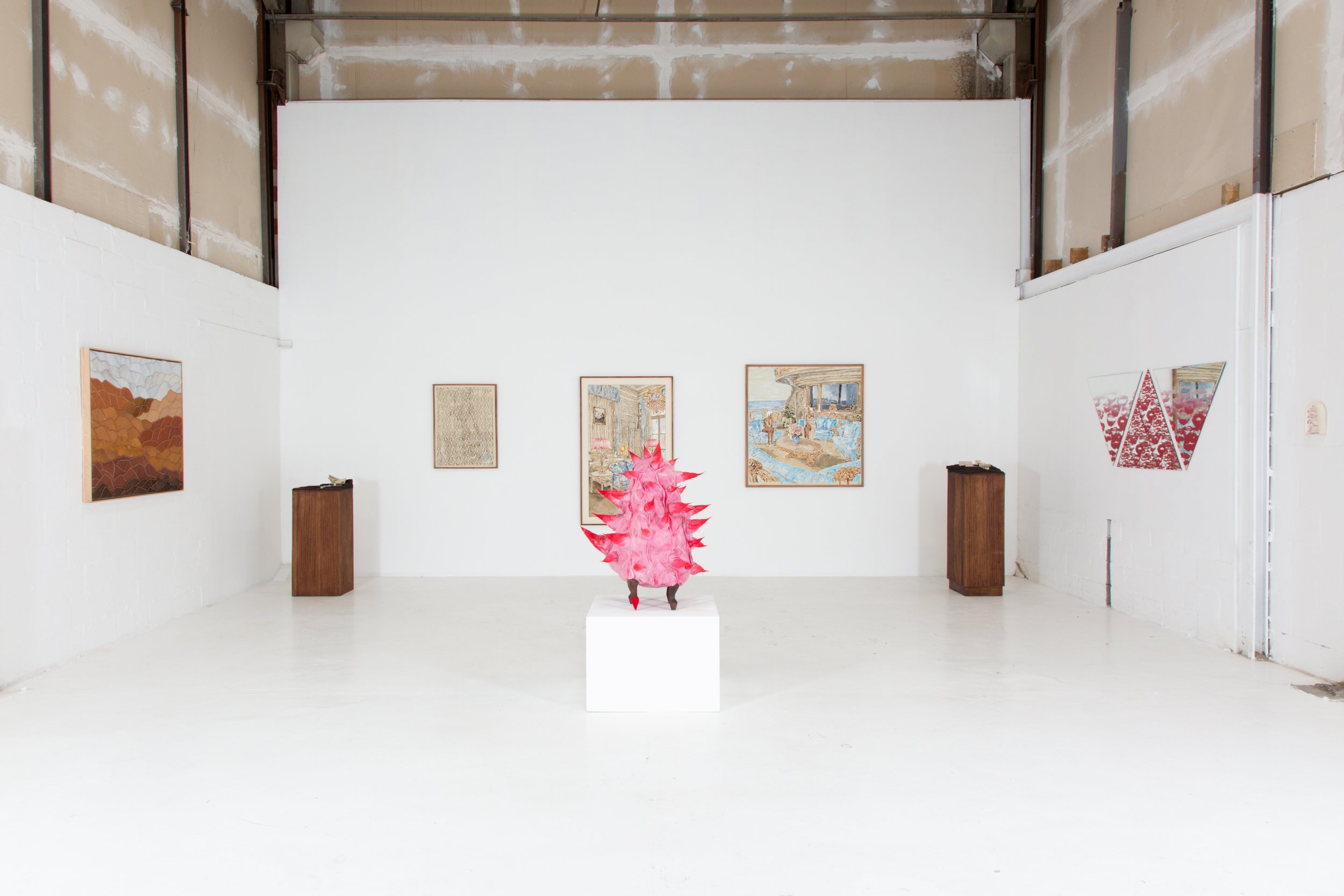 Installation photography for, Restoration of Sight, by the Tilga Art Fund