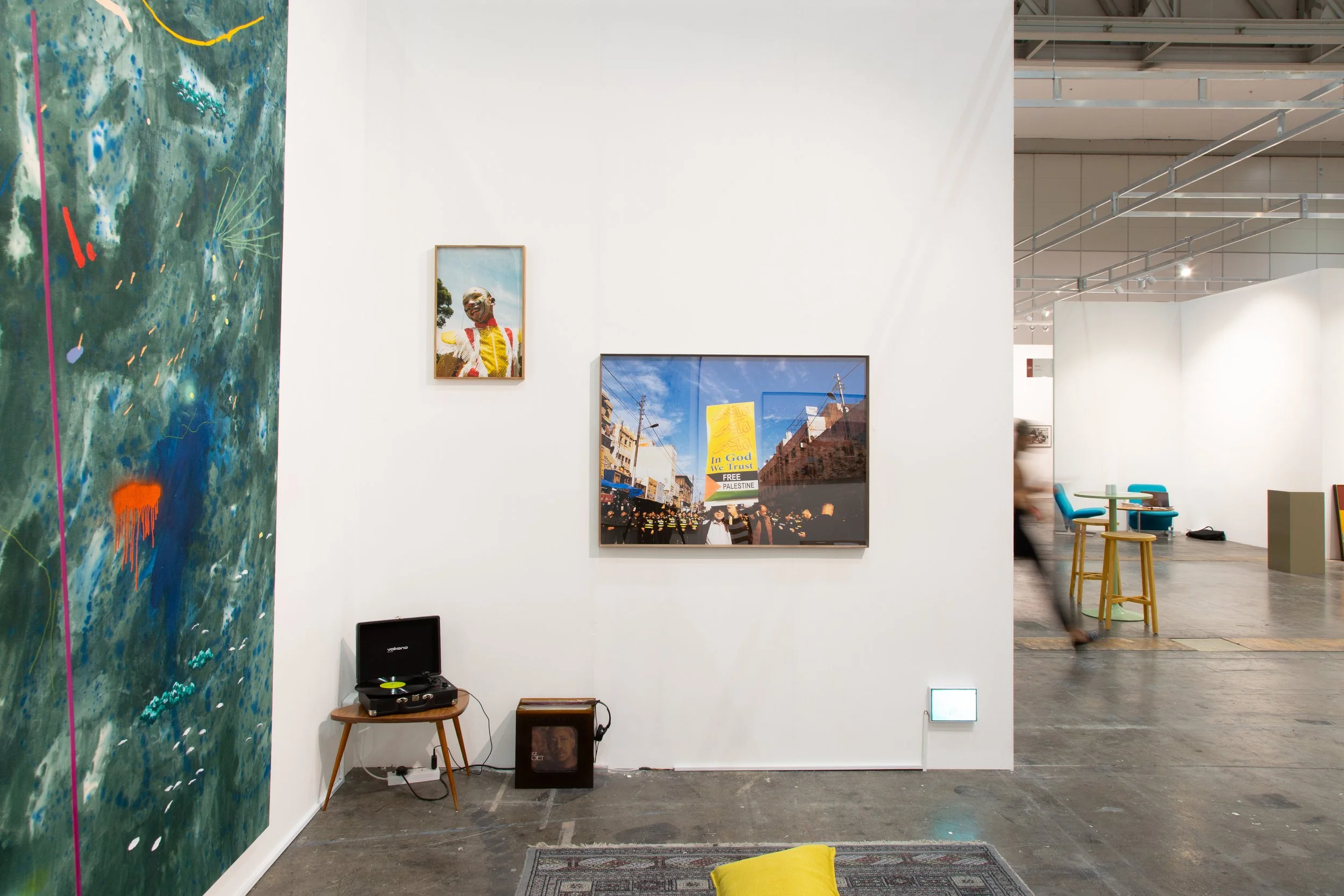 Installation images for Lemkus Gallery at the Investec Cape Town Art Fair, 2026