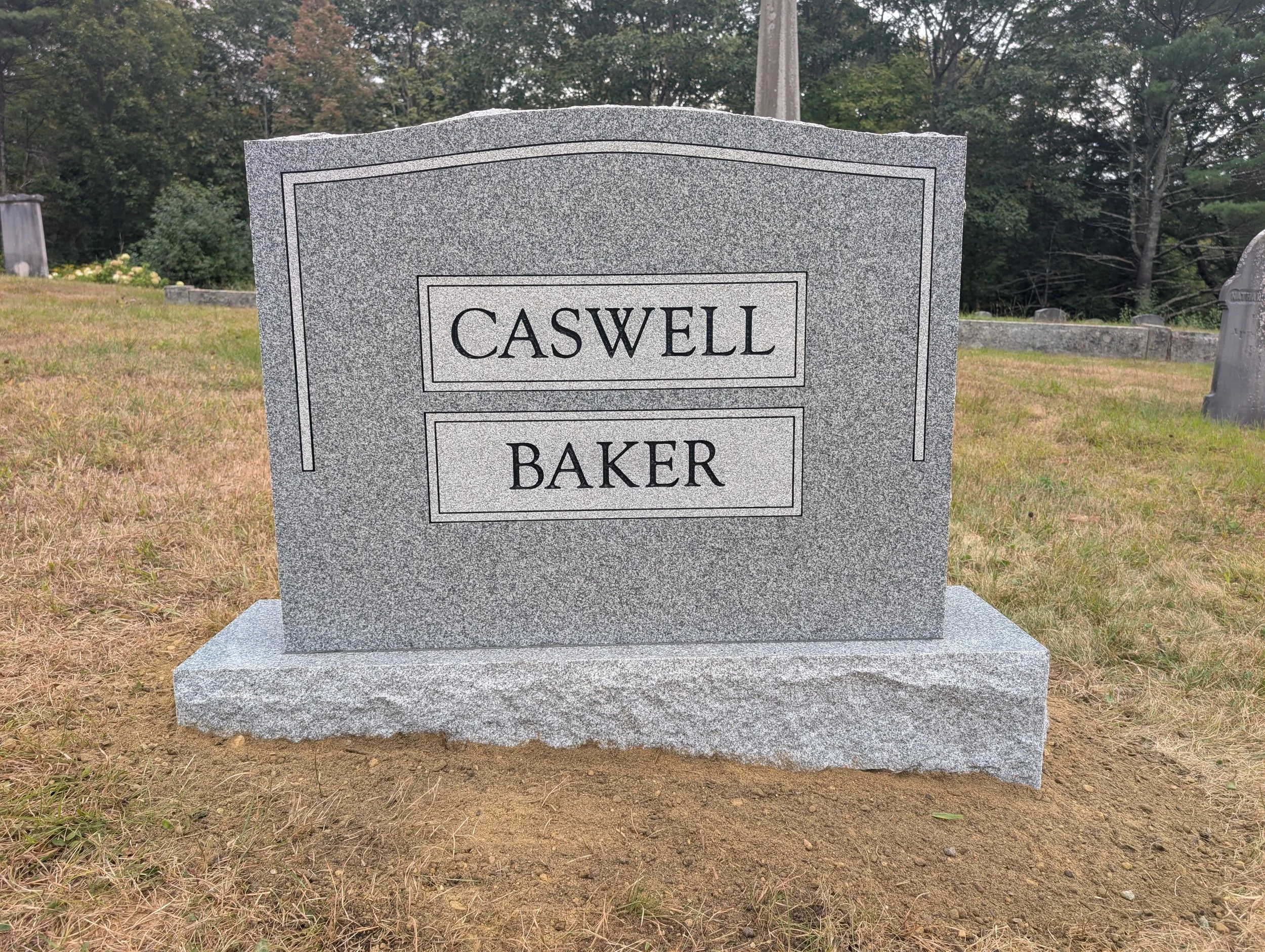 Maple Grove Cemetery, Canterbury, NH (Front)