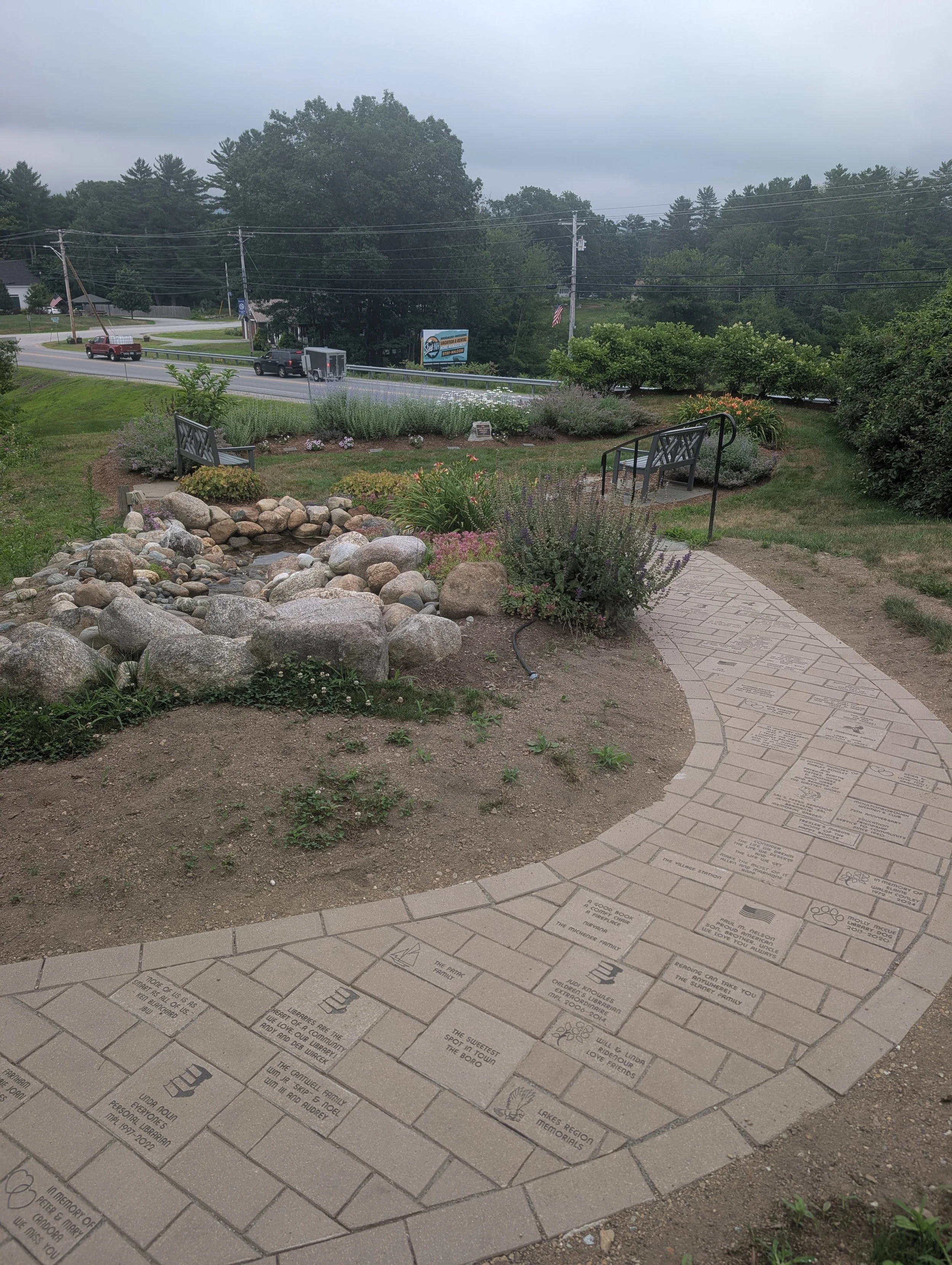 Moultonborough Public Library Memorial Garden