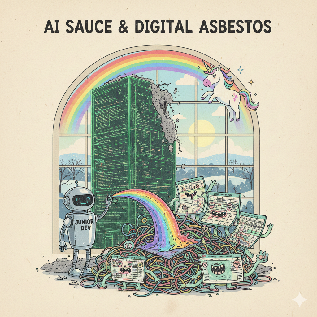 AI Sauce &amp; Digital Asbestos: Creating the New Legacy