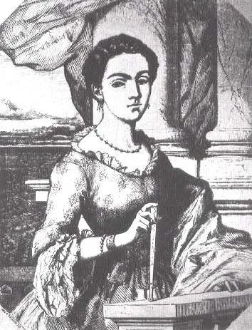  The only etching of Isabel Godin 