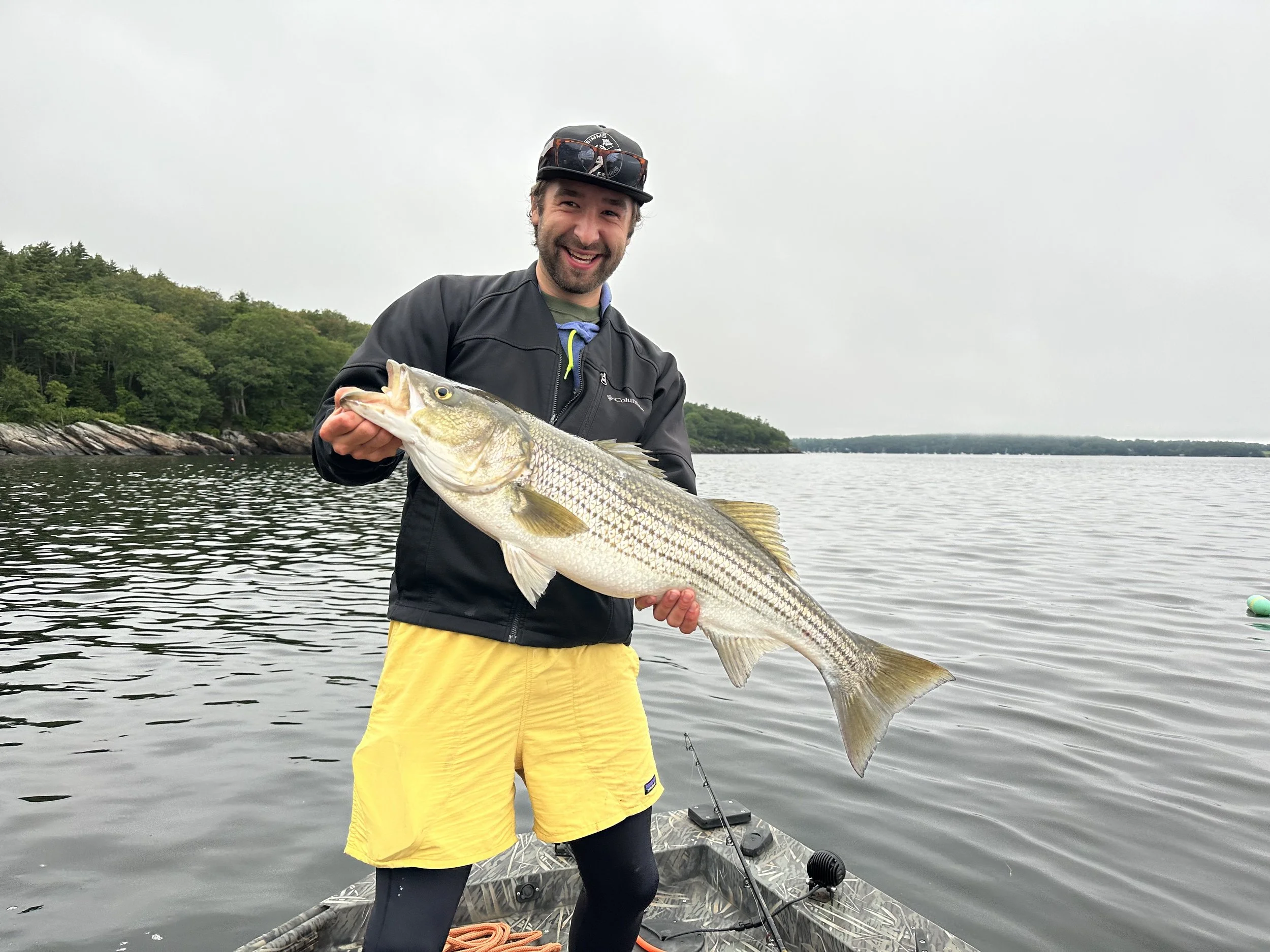 Guided Striper Fishing Camden Maine