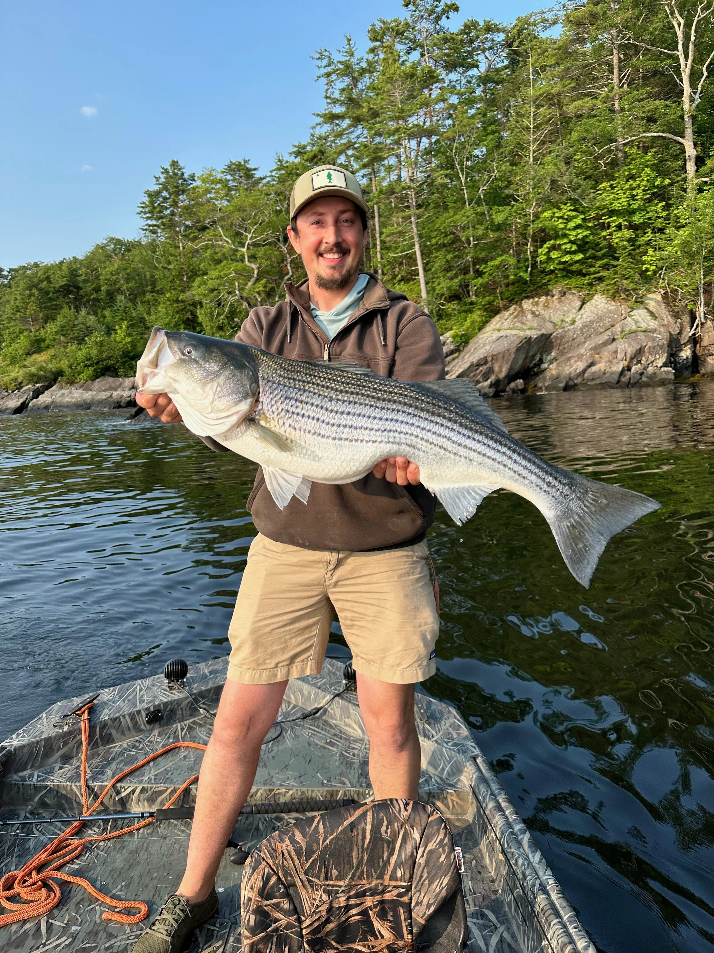 Fat Striper Rockport Maine