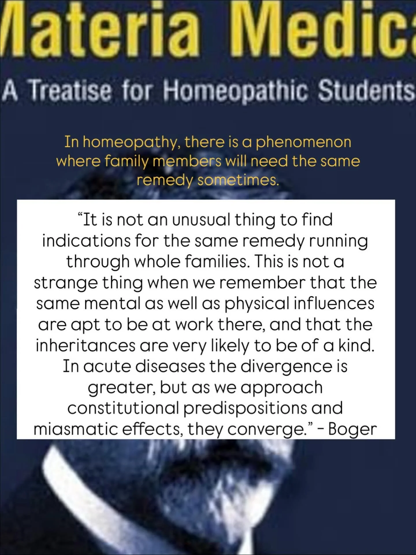 Let&rsquo;s talk about SHARED LIFE FORCE. The one time in homeopathy, where individuality extends beyond the person. 

I&rsquo;ll take one case, then another of a relative, and the same remedy shows through. As a homeopath, you really pause and wonde