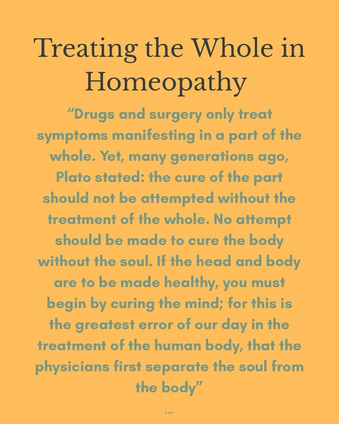 Homeopathy changes the way you think about susceptibility.

This post is not meant to discount the value of conventional treatment. There are absolutely times when antibiotics, surgery, and conventional medications are needed. I always encourage my c