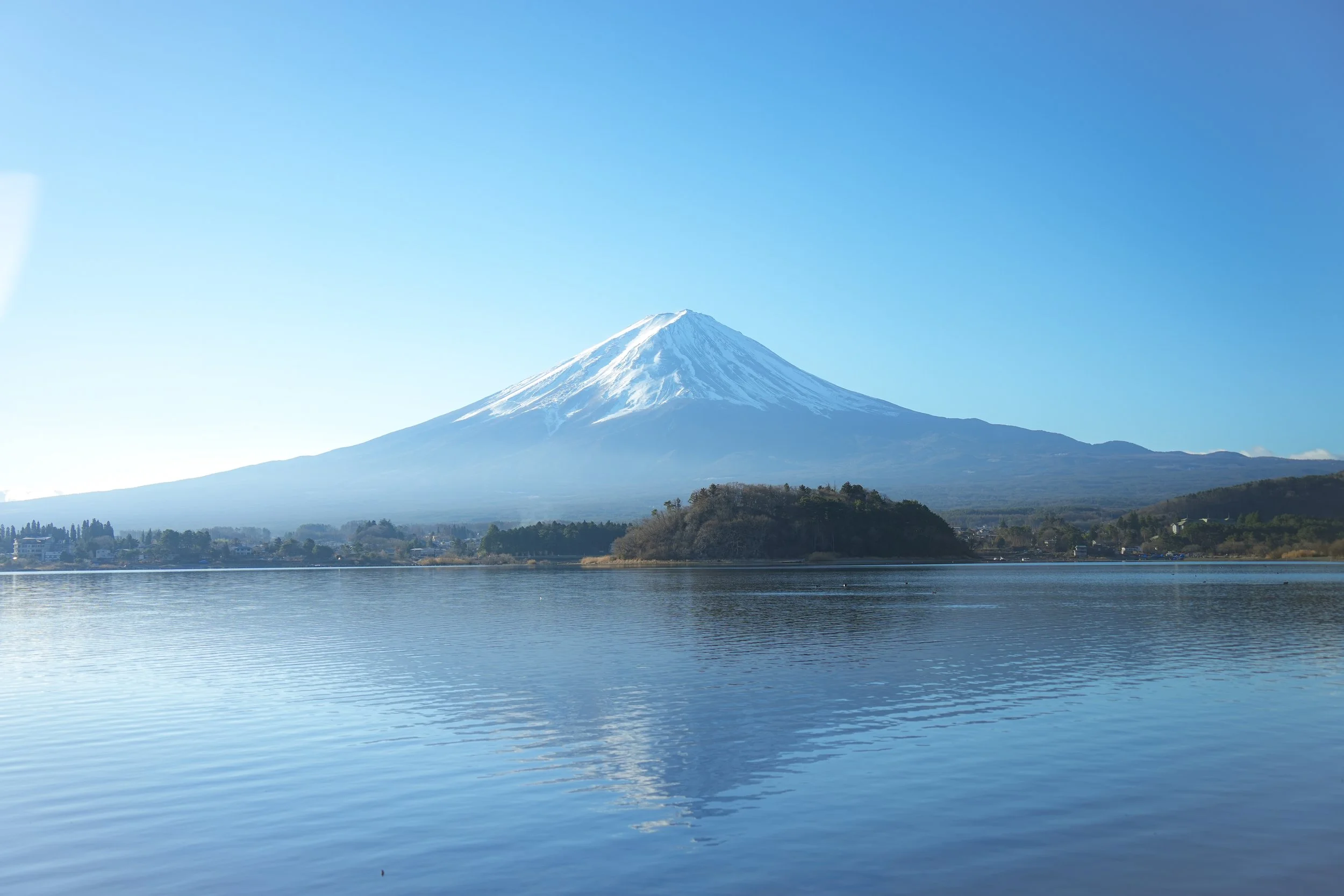 Mt Fuji waking up