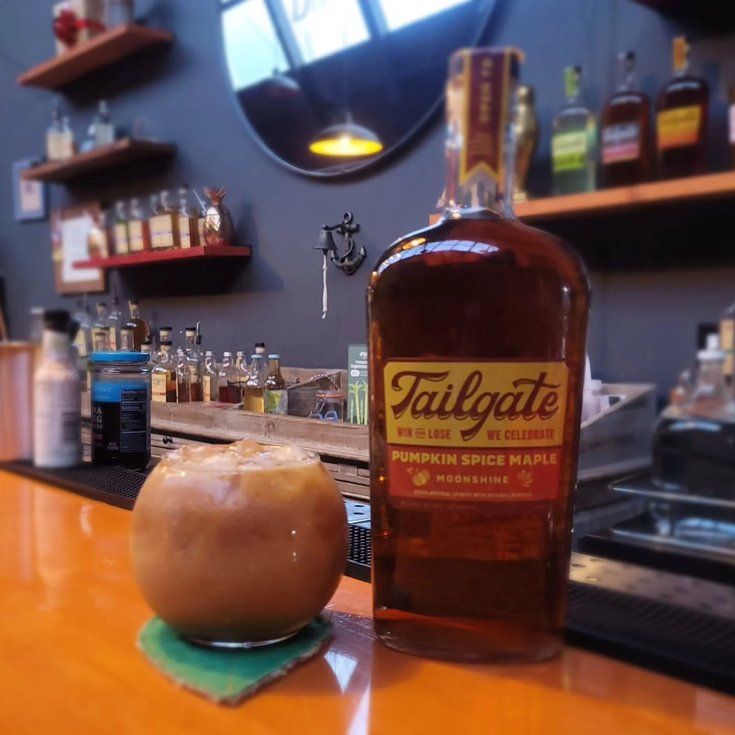TODAY at The Pawtucket G.O.A.T, new cocktails are up! Angry Cider and Russian Pumpkin! Cider gets a kick with fresh jalapenos and Tailgate Jalapeno Lime Moonshine (trust us!) and the Russian Pumpkin is a twist on the White Russian with some help from