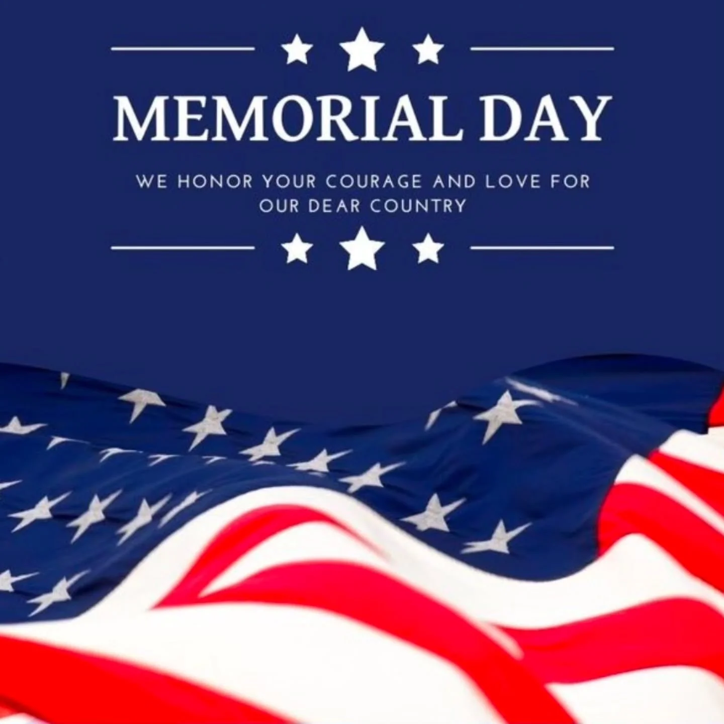 Today, we pause to honor the brave men and women who gave everything in service to our country.

Memorial Day is more than the start of summer &mdash; it&rsquo;s a reminder of sacrifice, courage, and the freedoms we&rsquo;re privileged to enjoy every