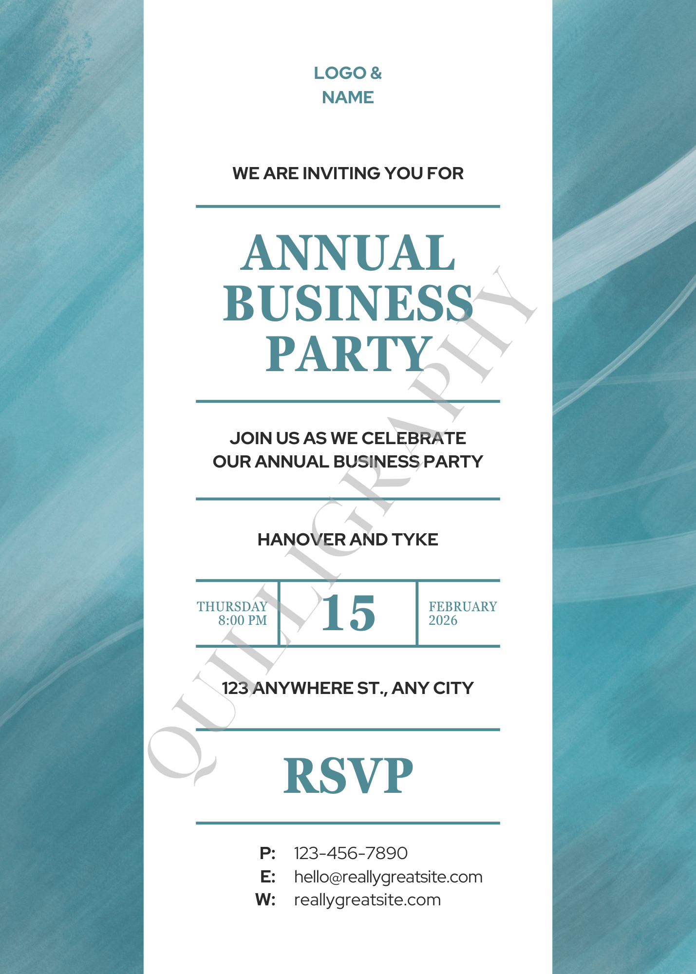 Corporate Invite
