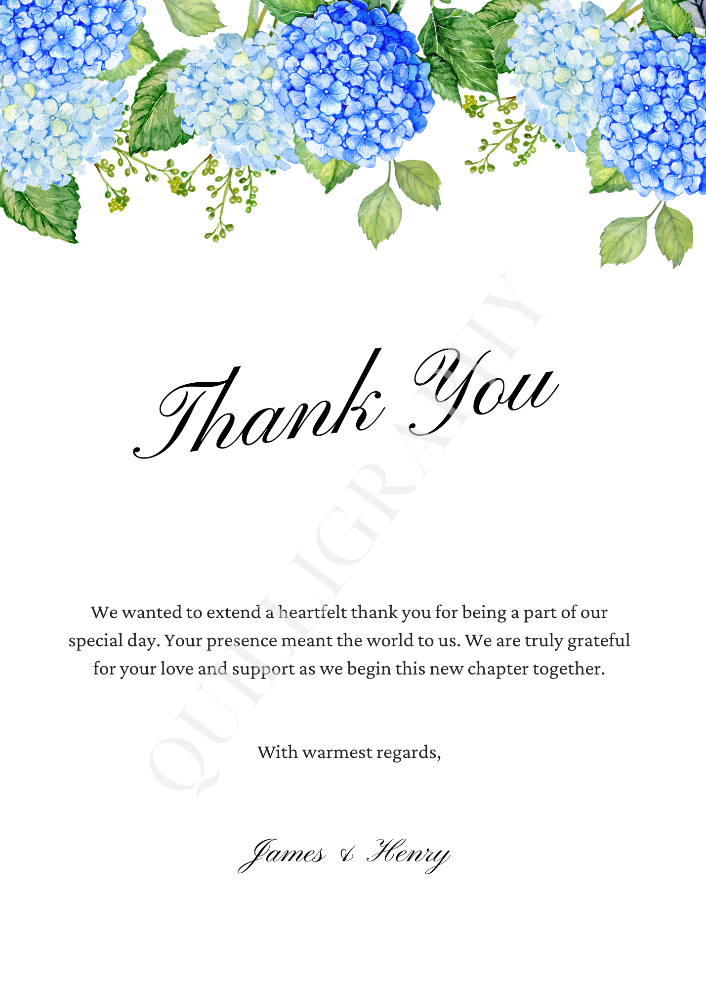 Thank-You Card