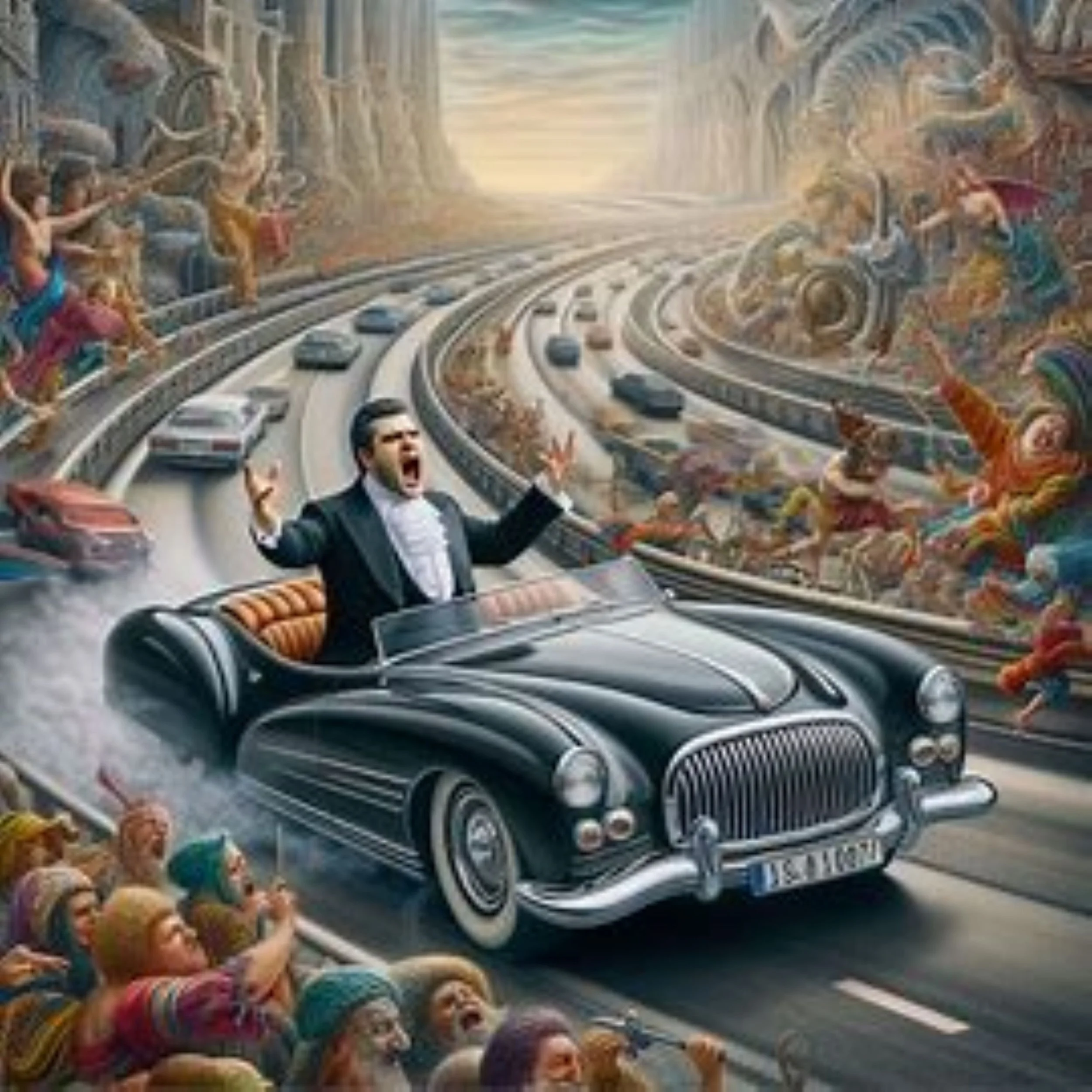 PAVAROTTI IN THE PASSING LANE