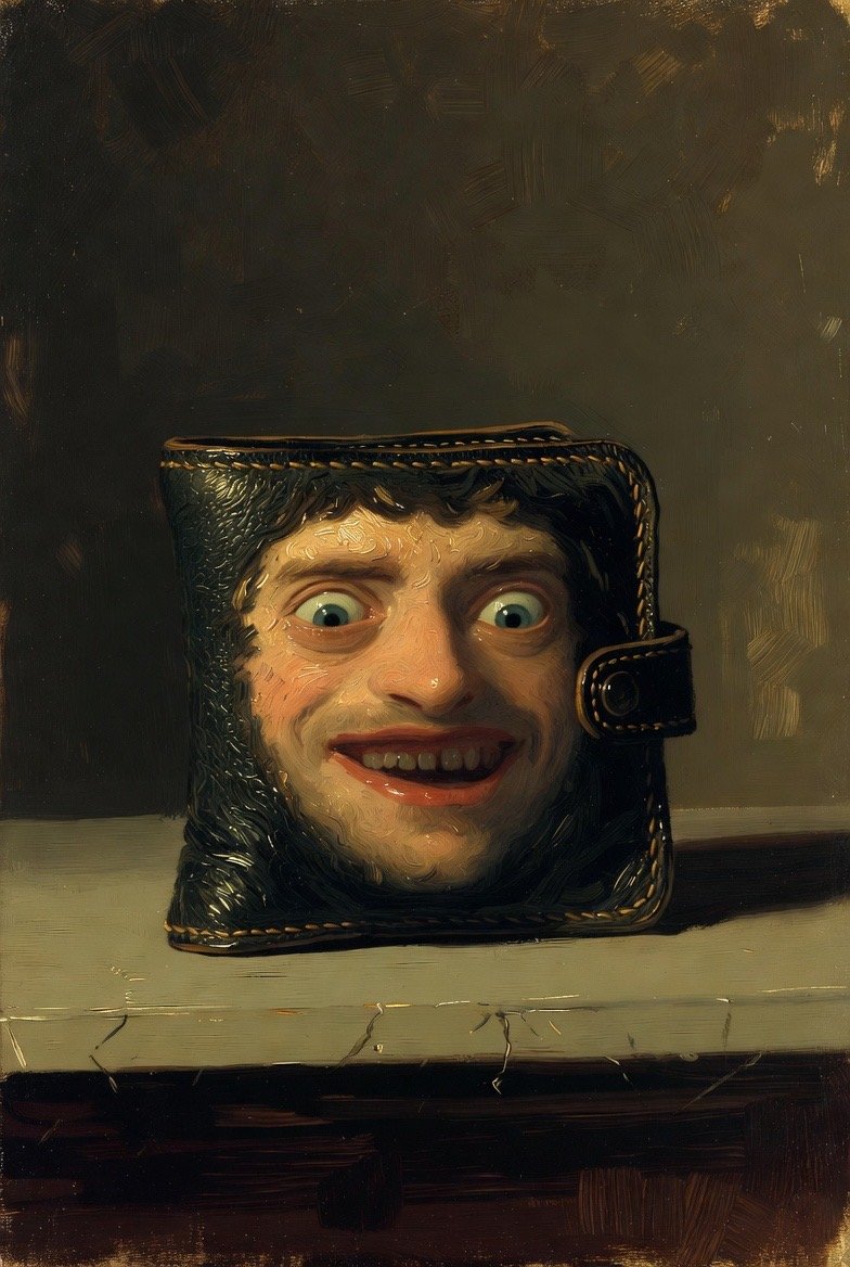 SHIT, I FORGOT MY WALLET AGAIN