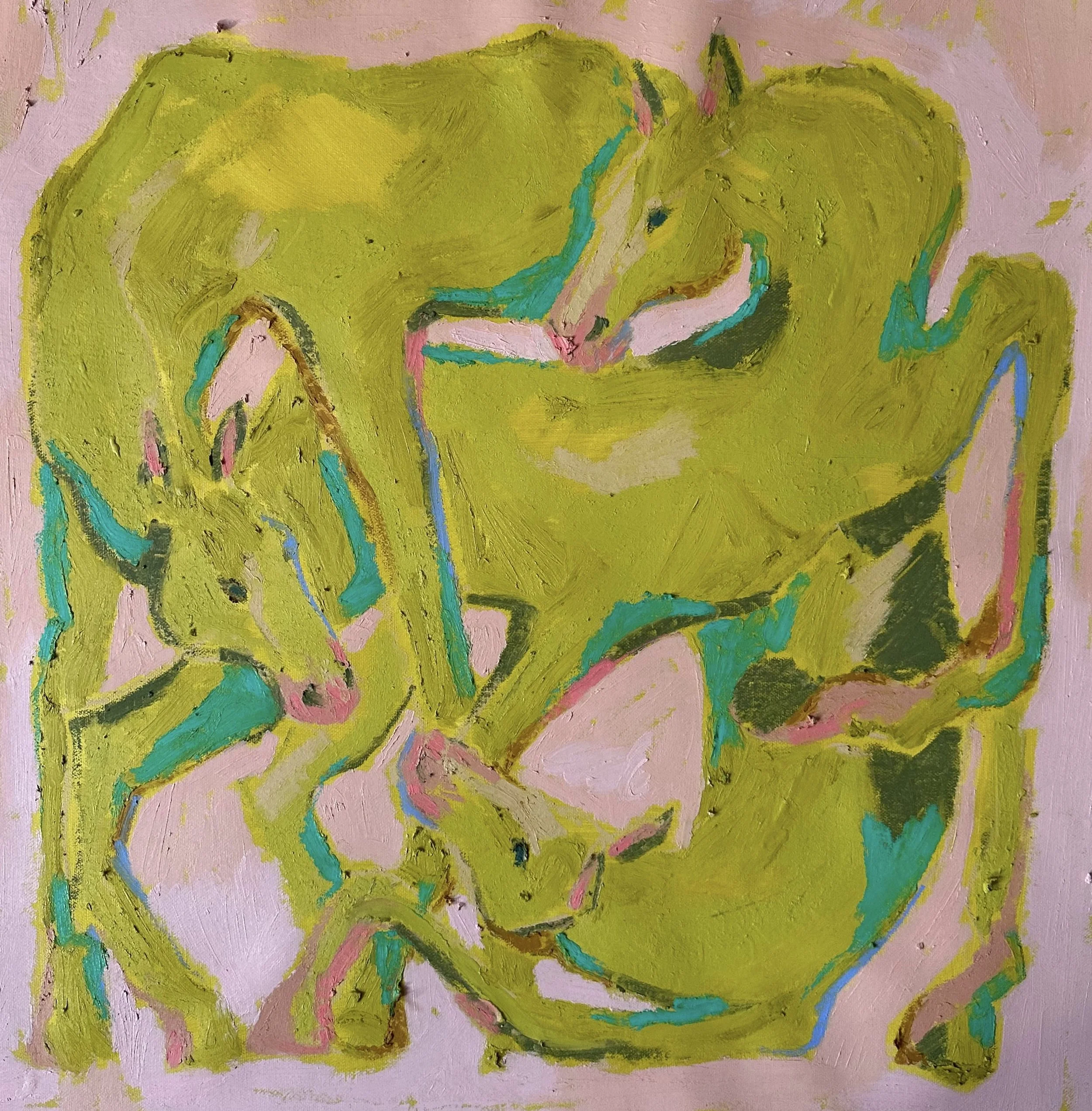 Lusitano   
57 x 57 cm 
Oil Pastels and Oil Sticks  
€1,320
