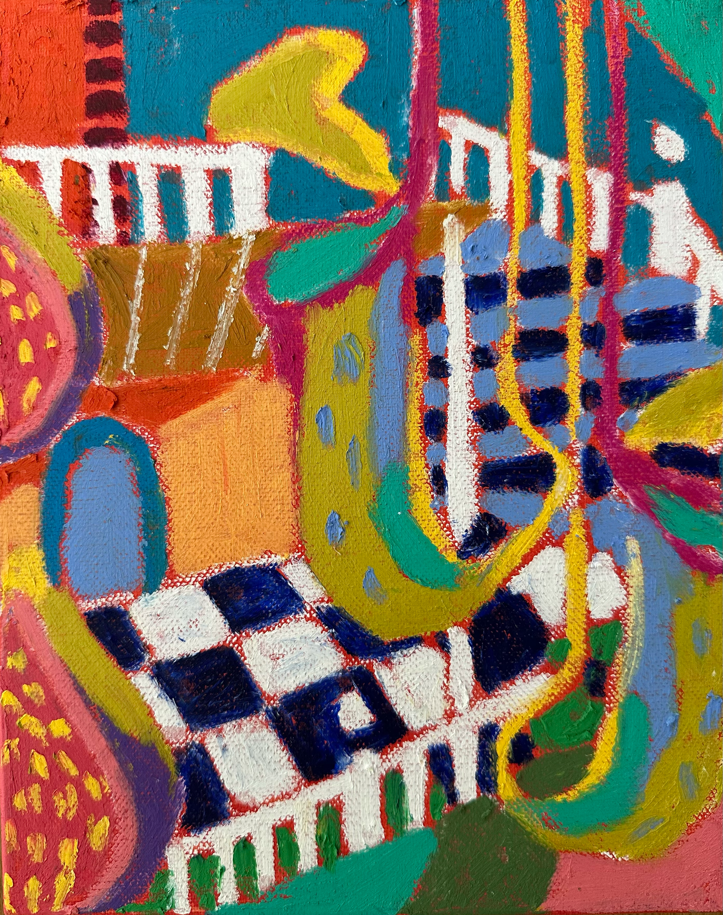 Lo Capo   
25,5 x 20 cm 
 Oil Pastels and Oil Sticks  
€500