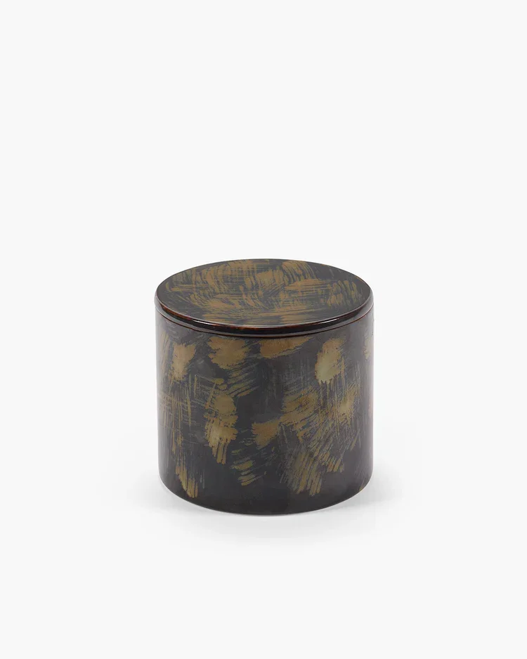 Scented Candle Biarritz L in dark blue