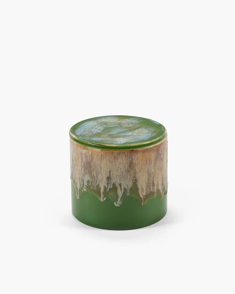 Scented Candle Lisbon L in green