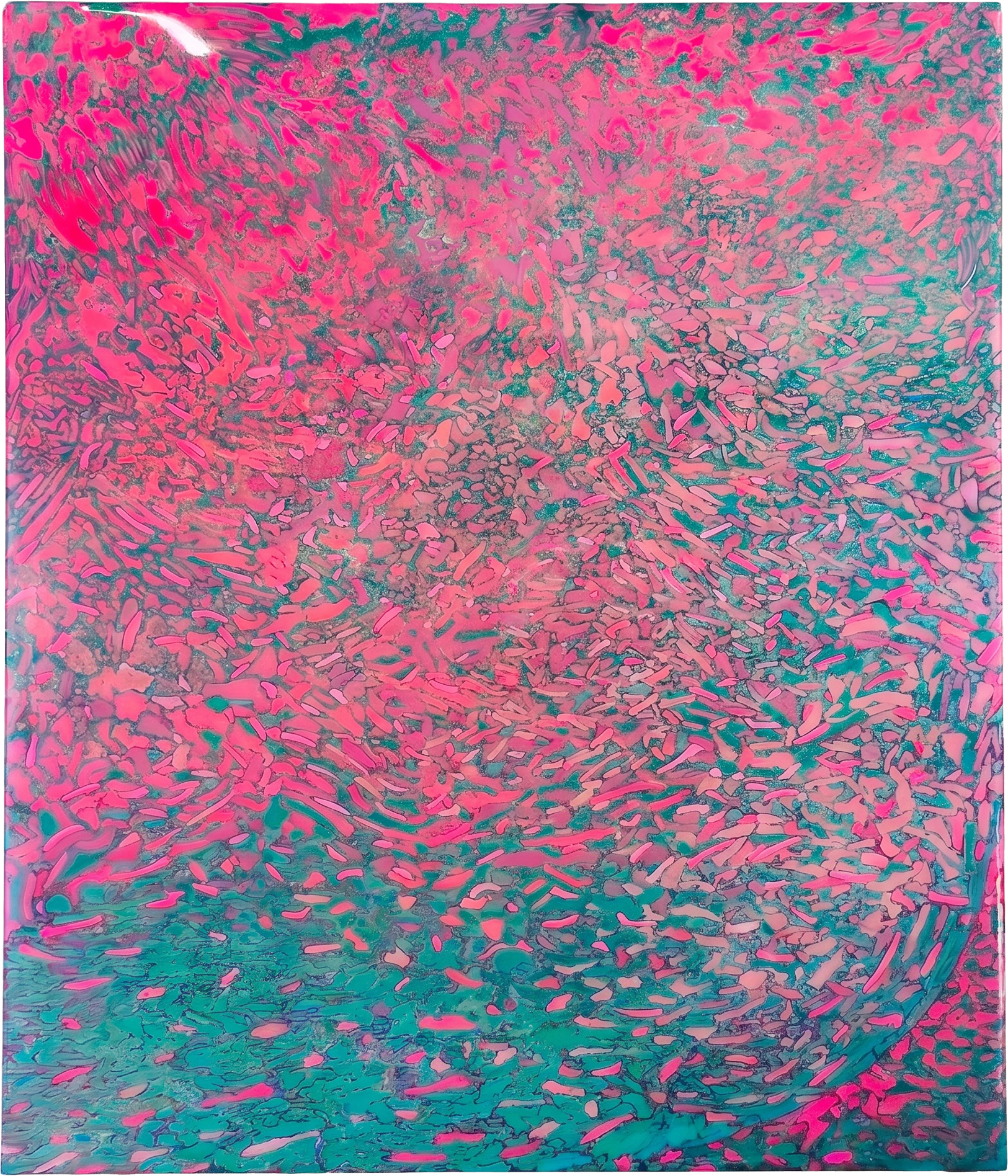   Chara Kontopoulou    
  Reborn    
Mixed media on wood panel, 74 x 64 cm, 2023  
€2.650