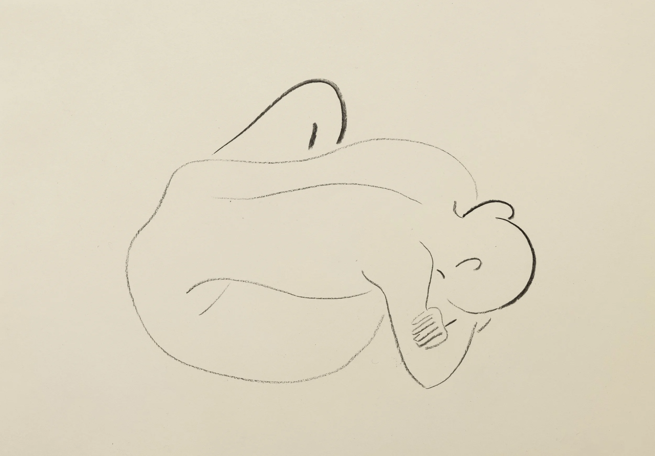   Nude study 10    
Charcoal on cartridge paper  
29.7 x 42 cm, 2026  
€895