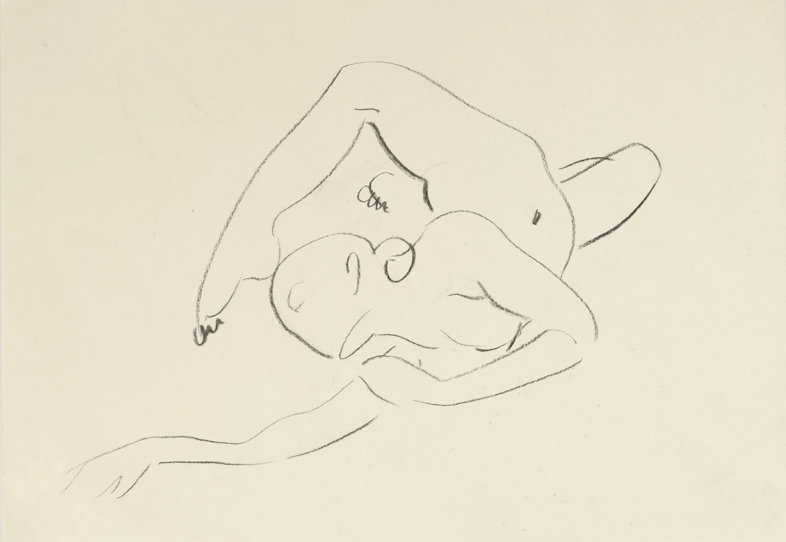   Nude study 12    
Charcoal on cartridge paper  
29.7 x 42 cm, 2026  
€895