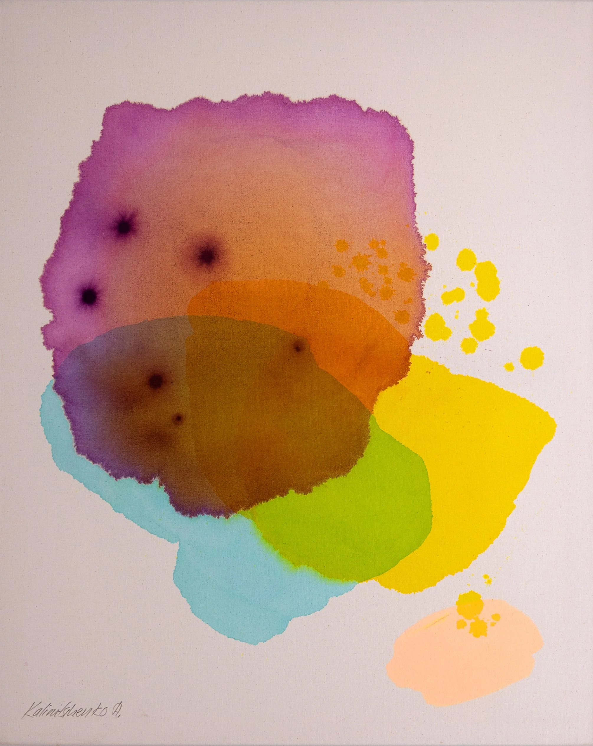    
  Anna Kalinitschenko    
  The Power of Color No.1    
Acrylic paint and inks on canvas,  
80 x 100 cm, 2024  
€ 2200