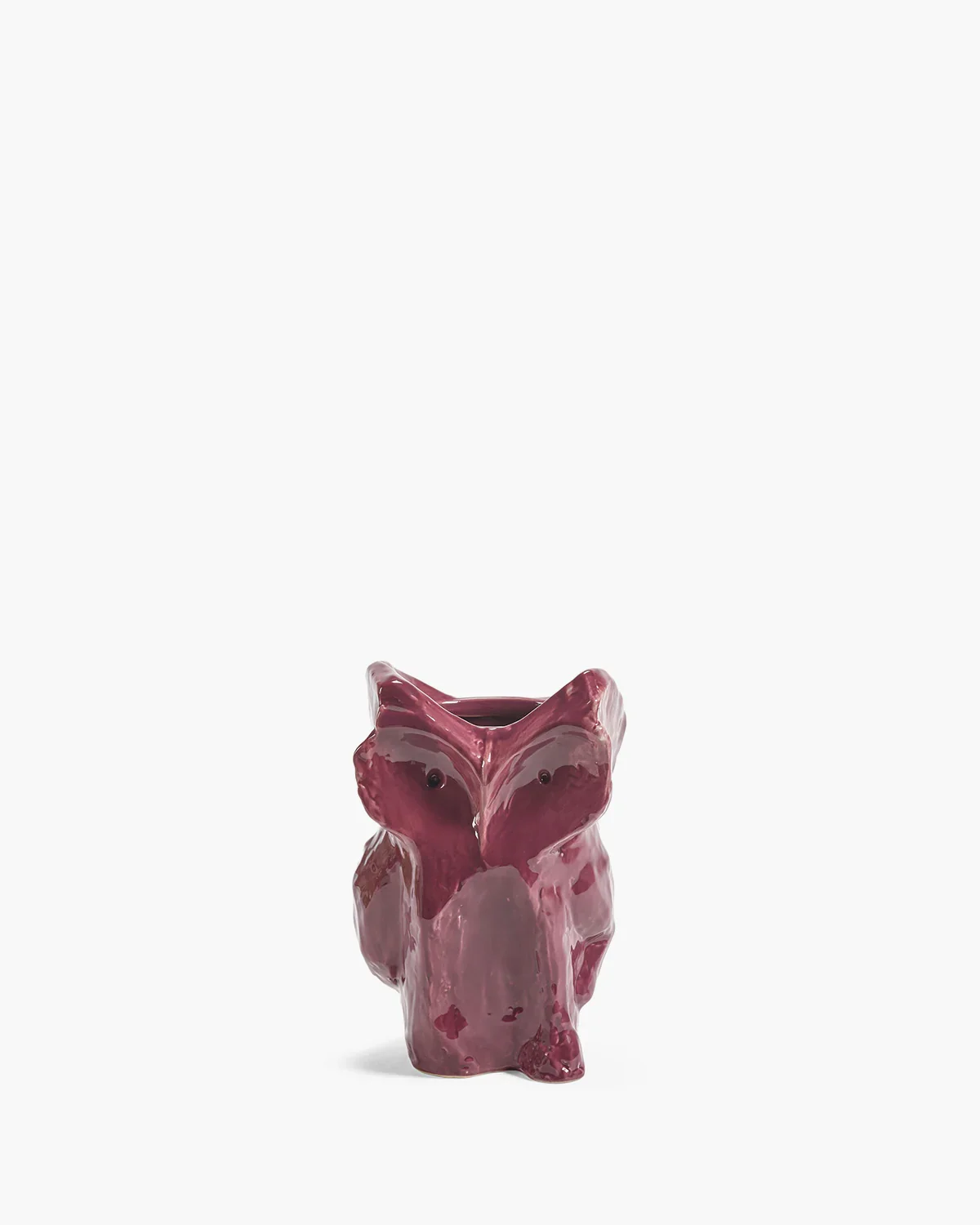Owl Vase XS in Aubergine by Marni