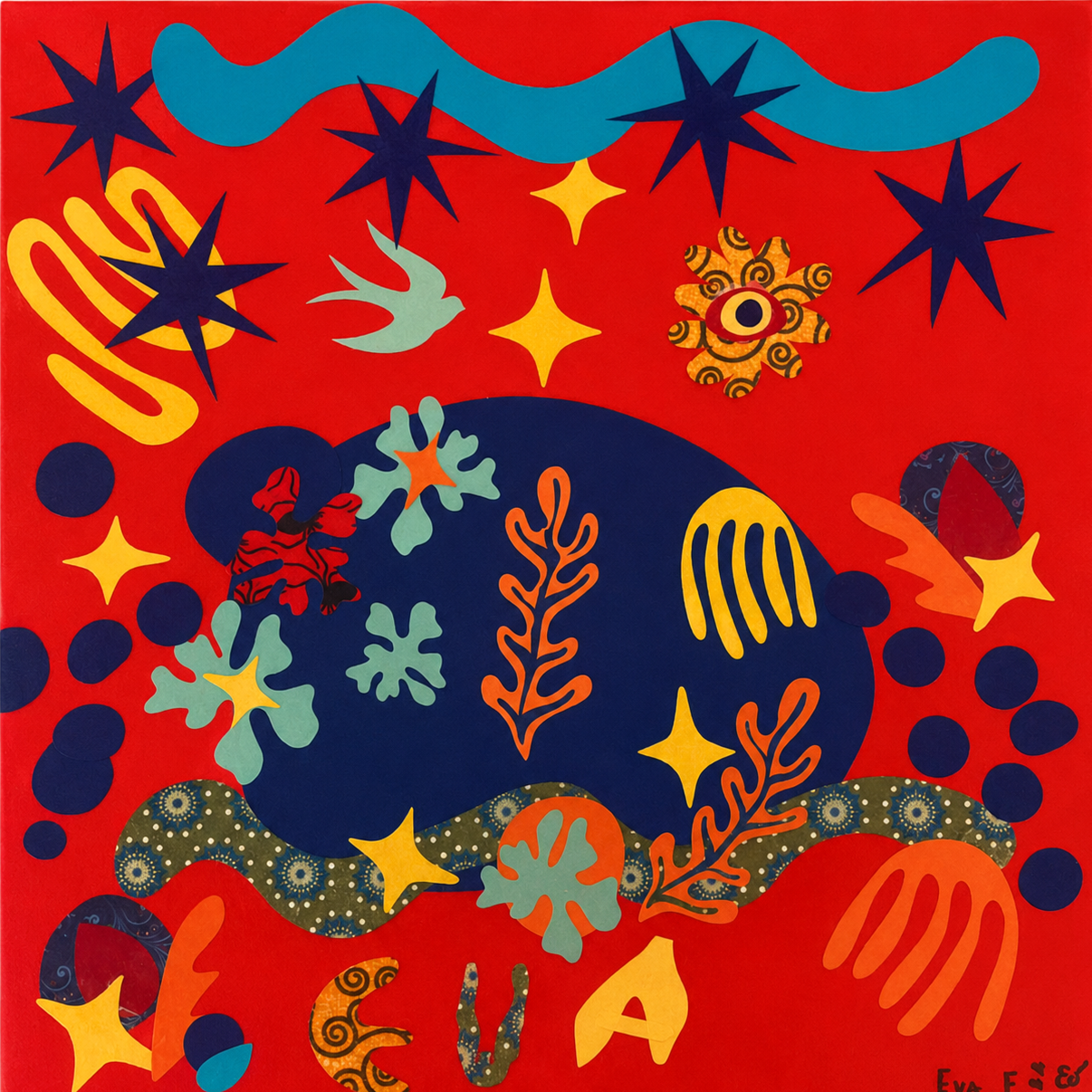   Eva Egiyan    
  Untitled    
Mixed media on canvas  
40 x 40 cm, 2026  
Starting bid from 300€