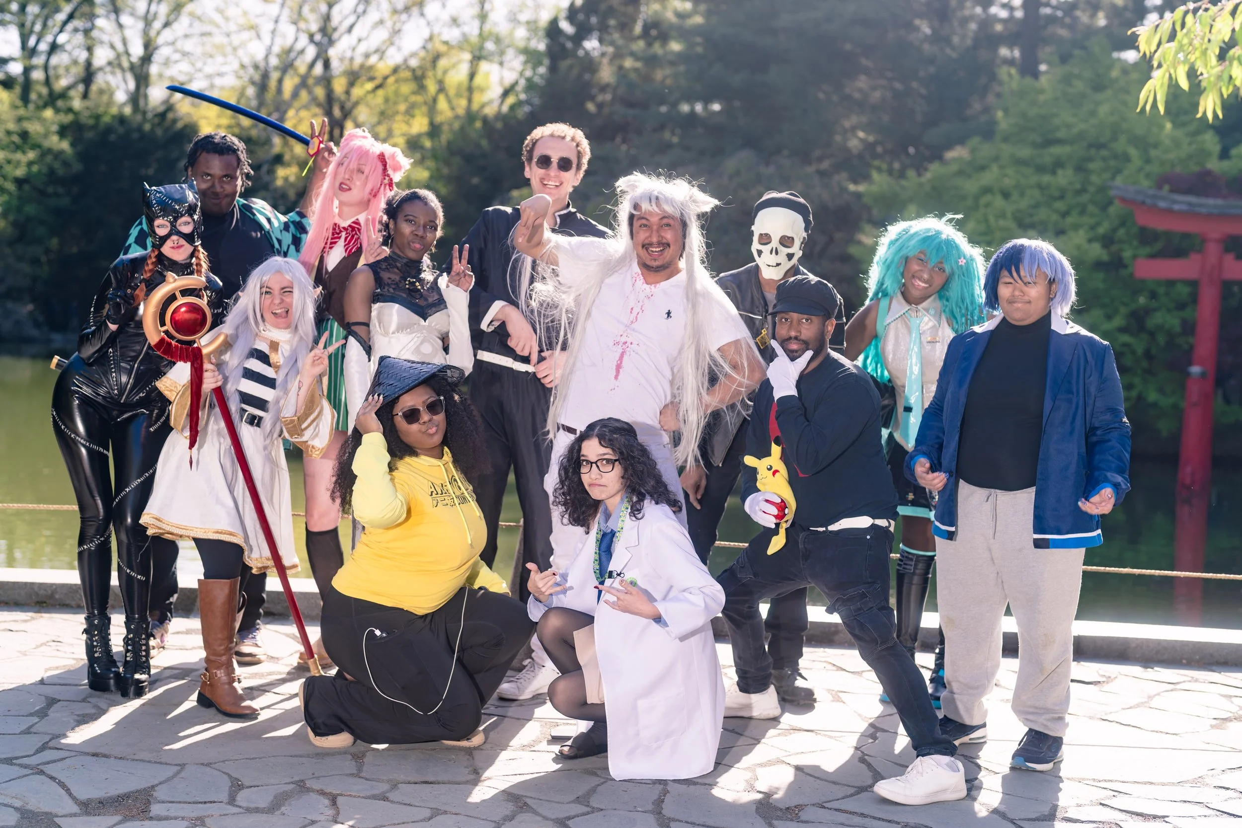 As the sakura blossoms bloom in time for the Spring season, Brooklyn transforms into a pink escape for all to enjoy 🌸 A big thank you to all of the cosplayers and the AniTOMO Con team for being a part of our annual cherry blossom cosplay meetup at t
